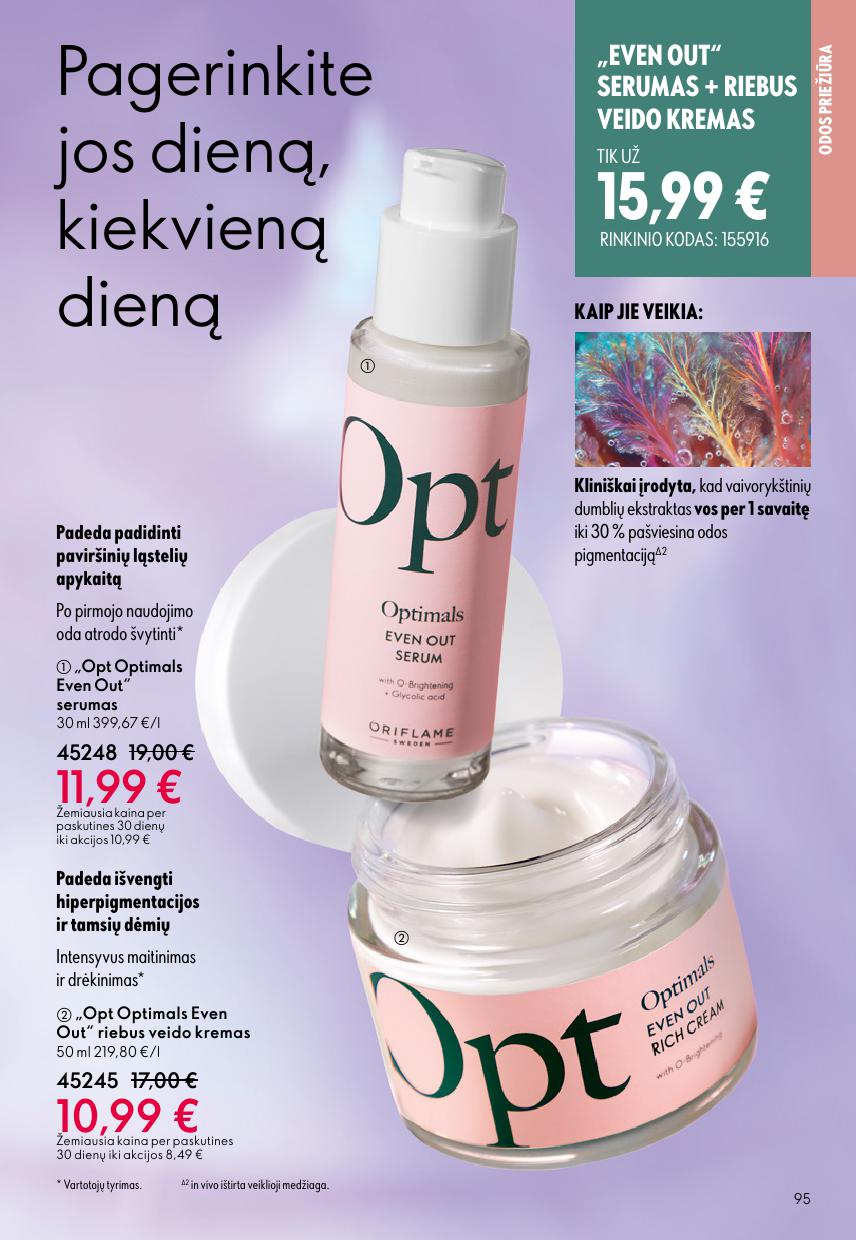 Naujas ORIFLAME katalogas galioja 2026.04.22 - 2026.05.12