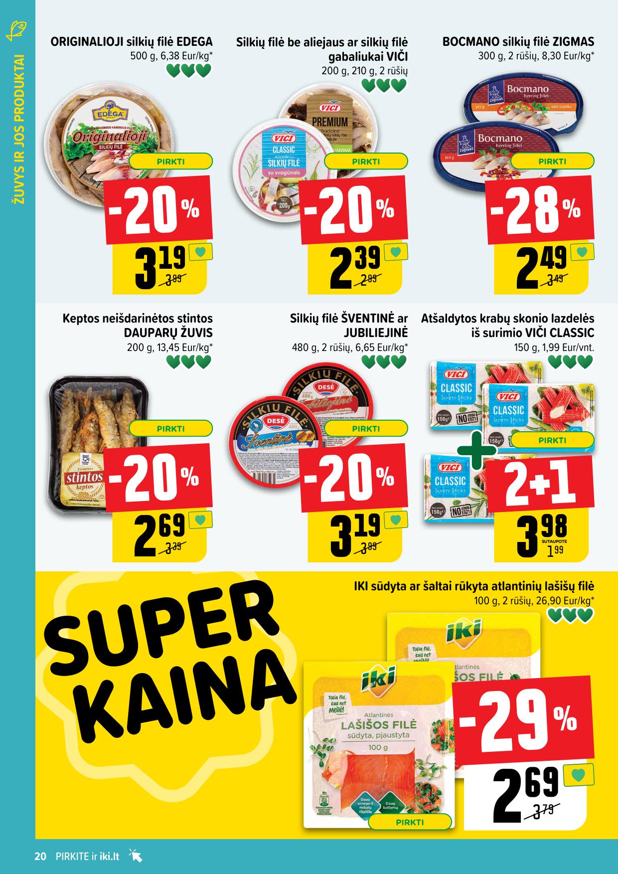 Naujausias IKI kaininis katalogas 2025.01.27 - 2025.02.02