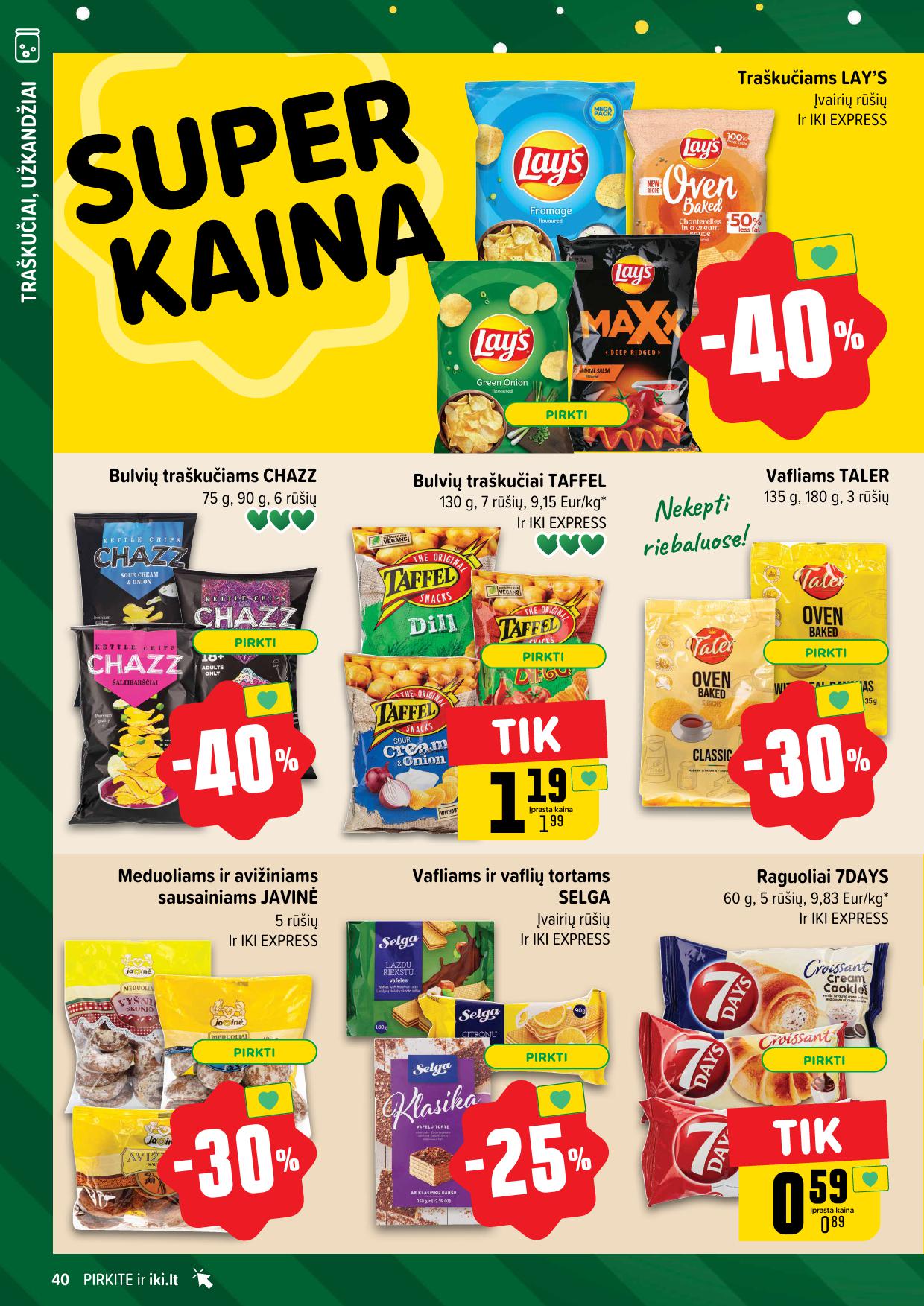 Naujausias IKI kaininis katalogas 2024.12.09 - 2024.12.15