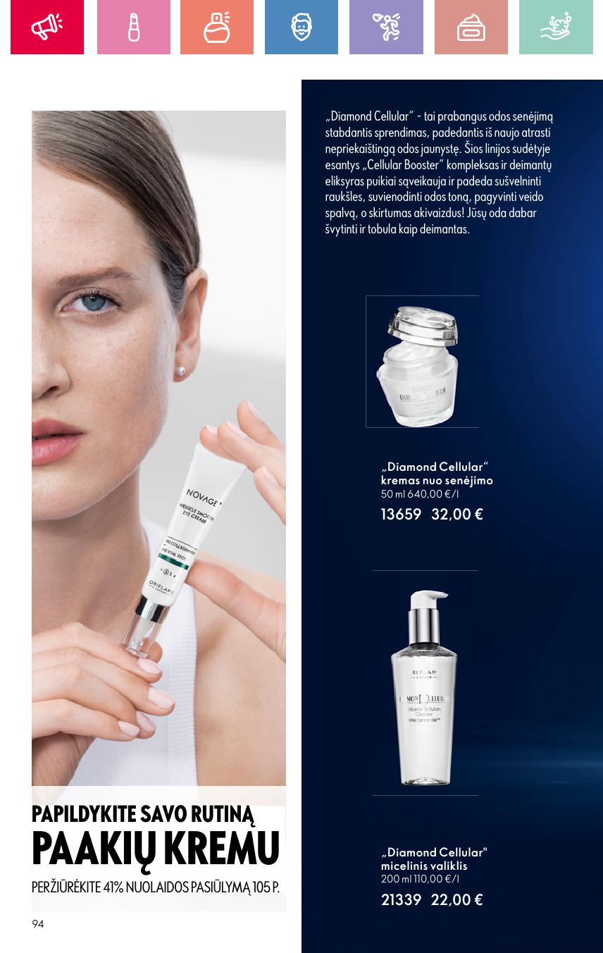 ORIFLAME katalogas galioja 2025.08.03 - 2025.08.23