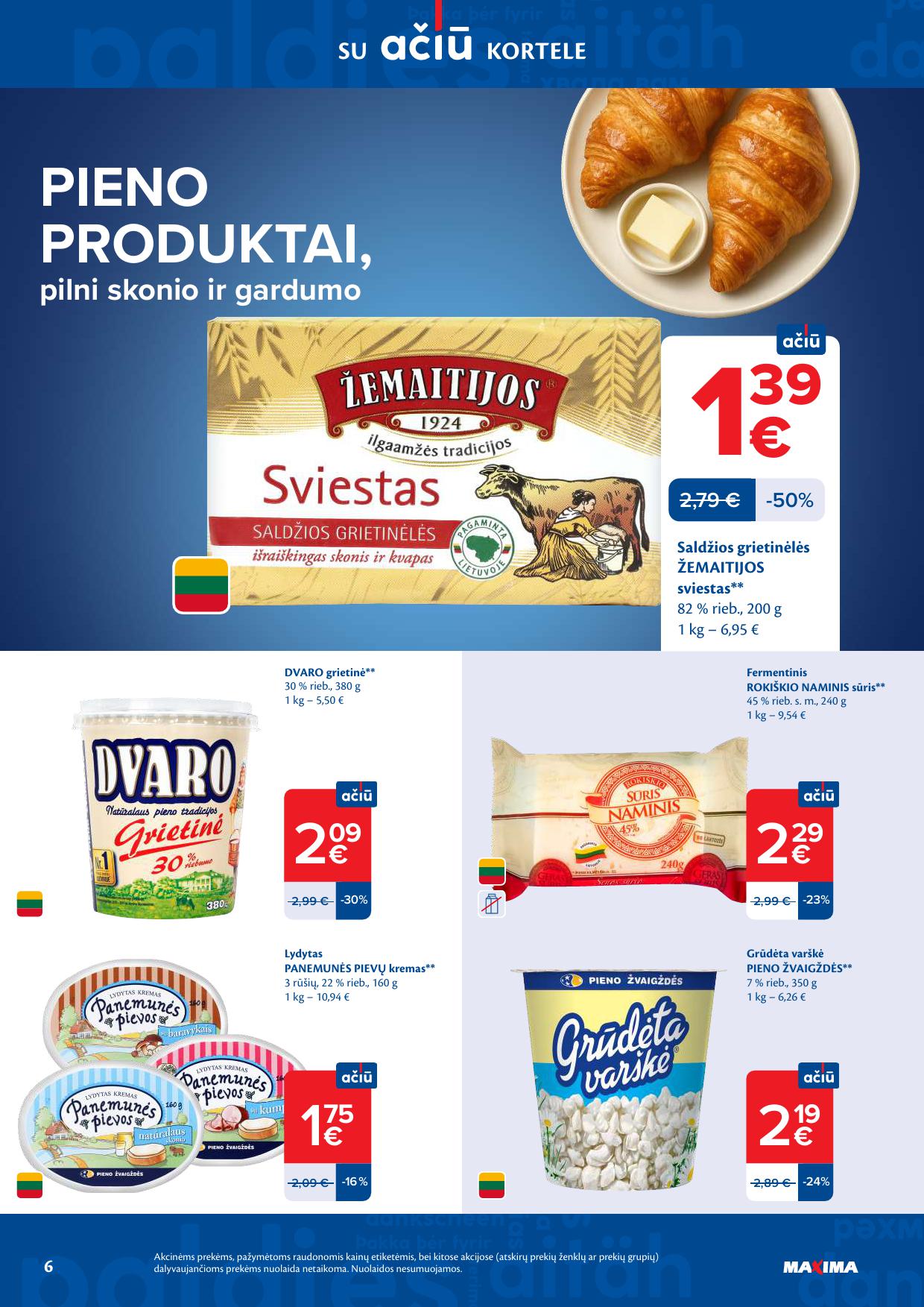 Naujausias MAXIMA kaininis katalogas 2026.03.10 - 2026.03.16