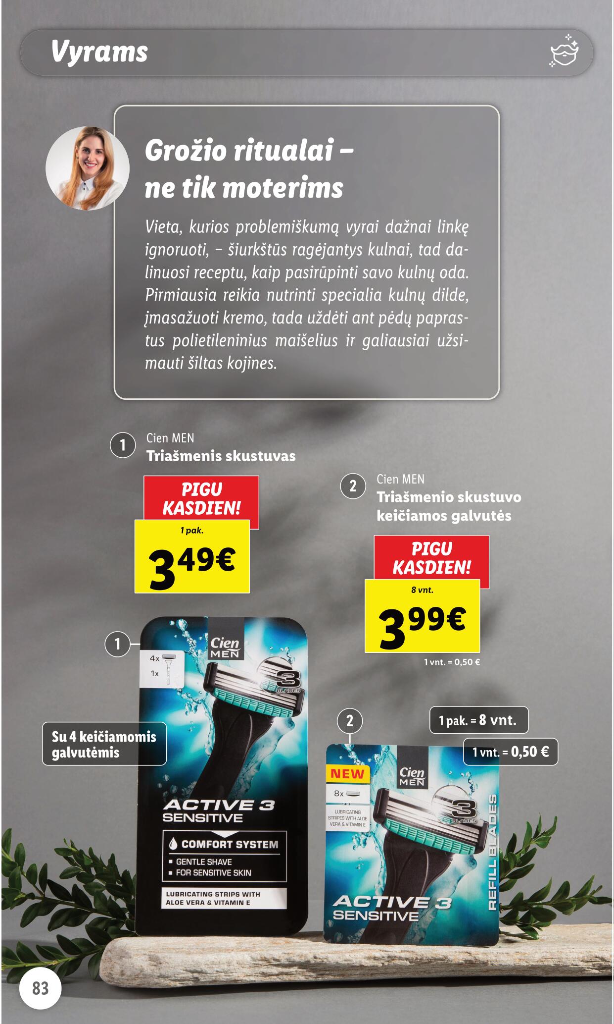 LIDL prekių katalogas "Grožio festivalis" galioja nuo 2023.05.01