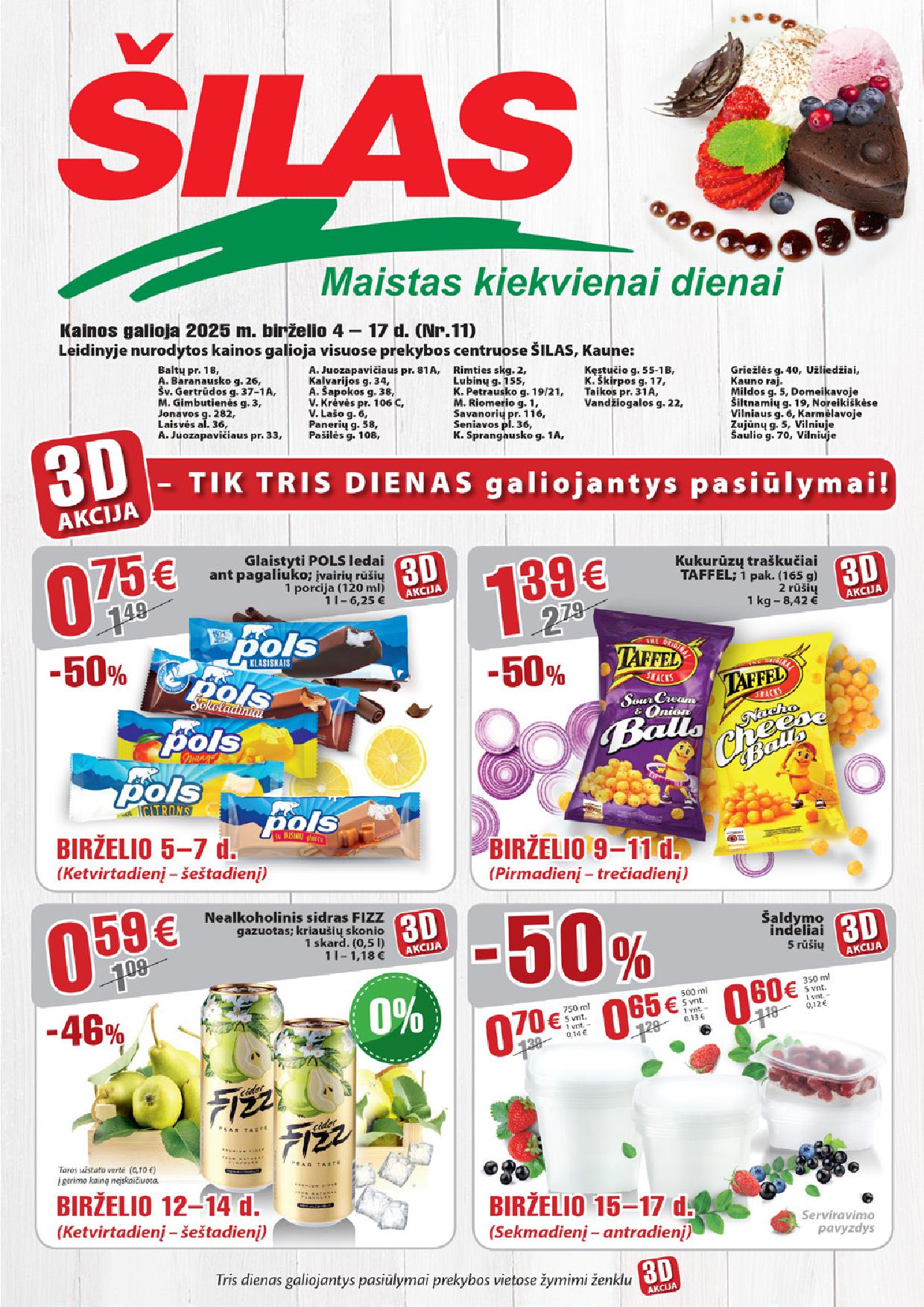 Naujas ŠILAS leidinys Nr.11 nuo 2025.06.04 iki 2025.06.17
