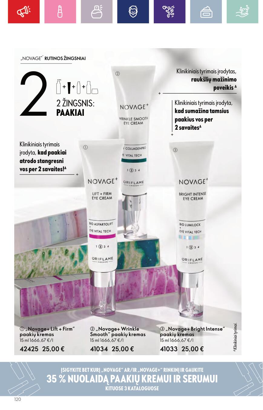 Naujas ORIFLAME katalogas galioja 2023.09.13 - 2023.10.03
