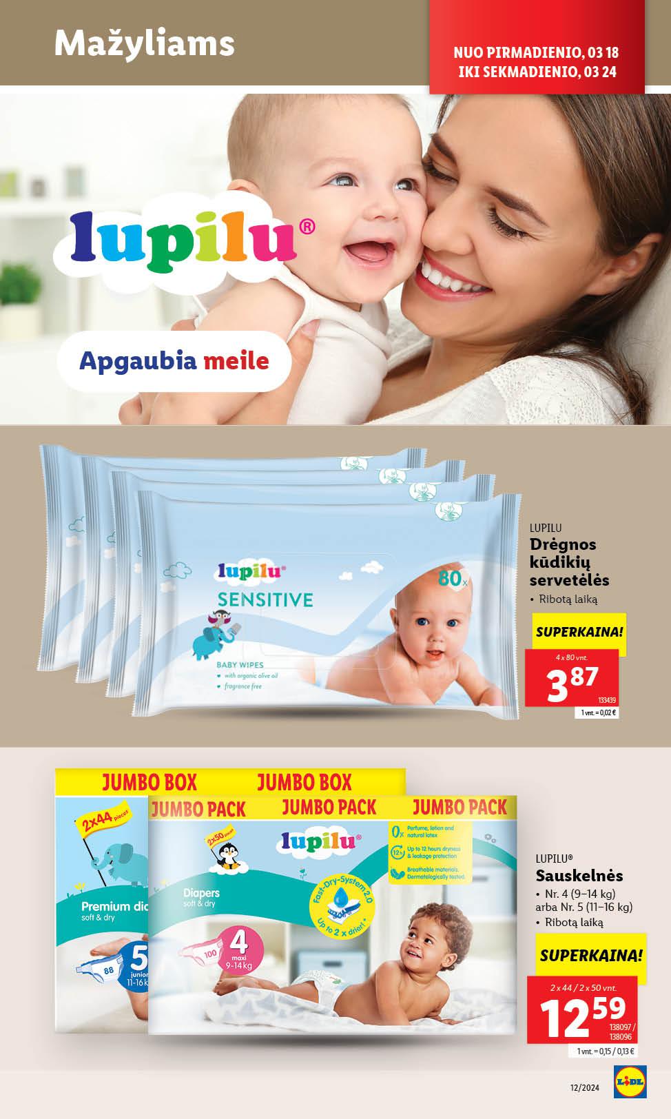 Naujausias LIDL kaininis katalogas 2024.03.18 - 2024.03.24