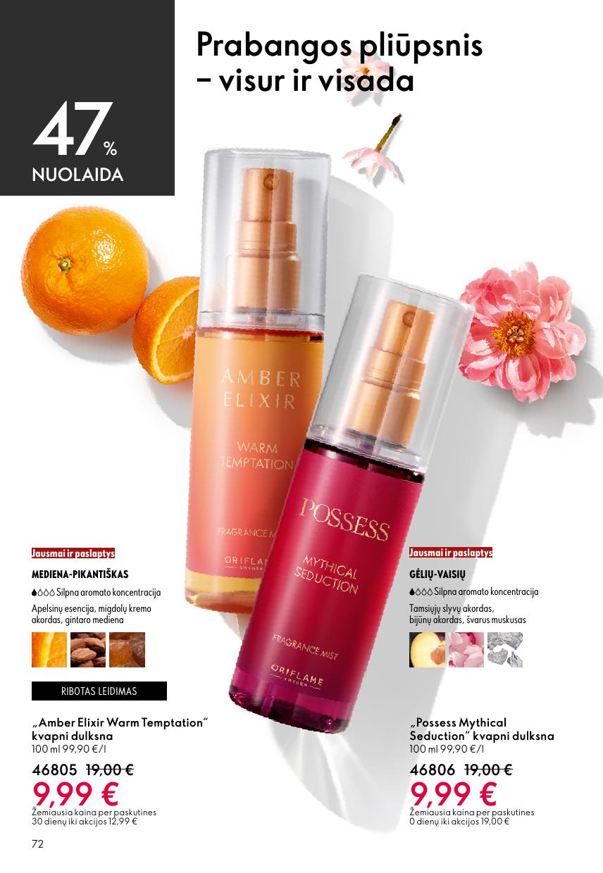 Naujas ORIFLAME katalogas galioja 2026.04.22 - 2026.05.12