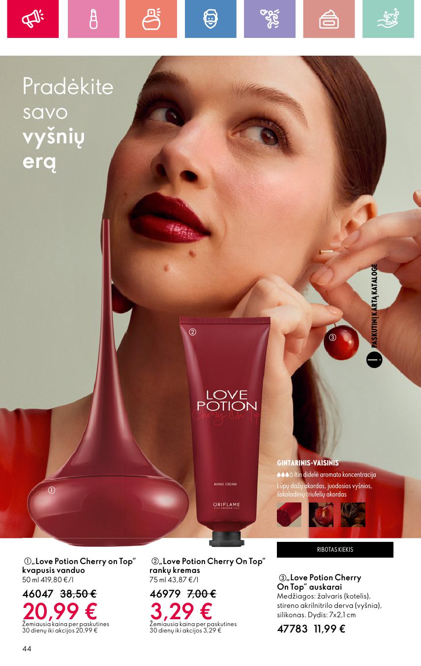 Naujas ORIFLAME katalogas galioja 2025.06.22 - 2025.07.12