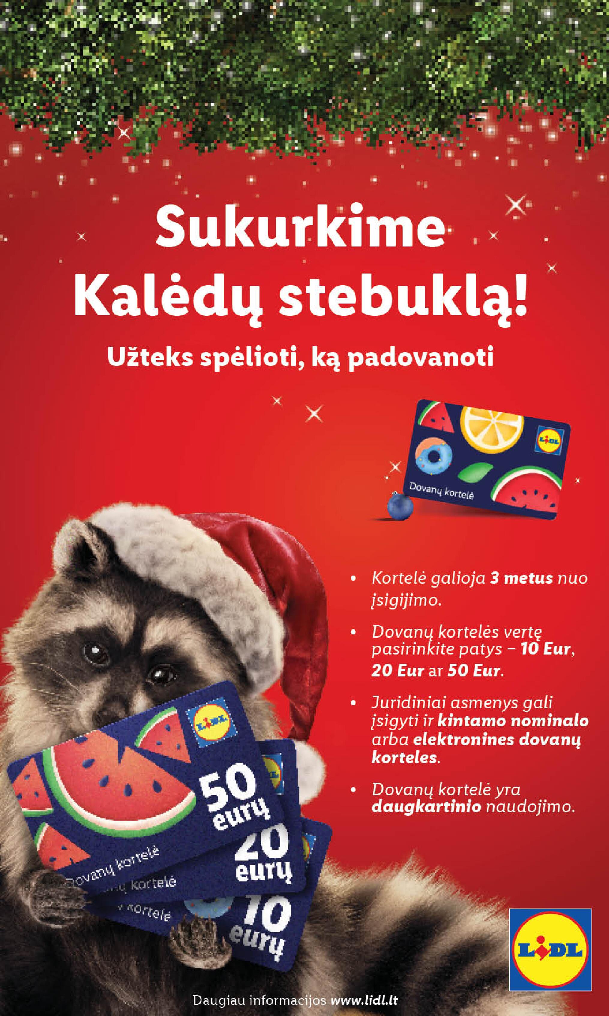 Naujausias LIDL kaininis katalogas 2023.11.27 - 2023.12.03