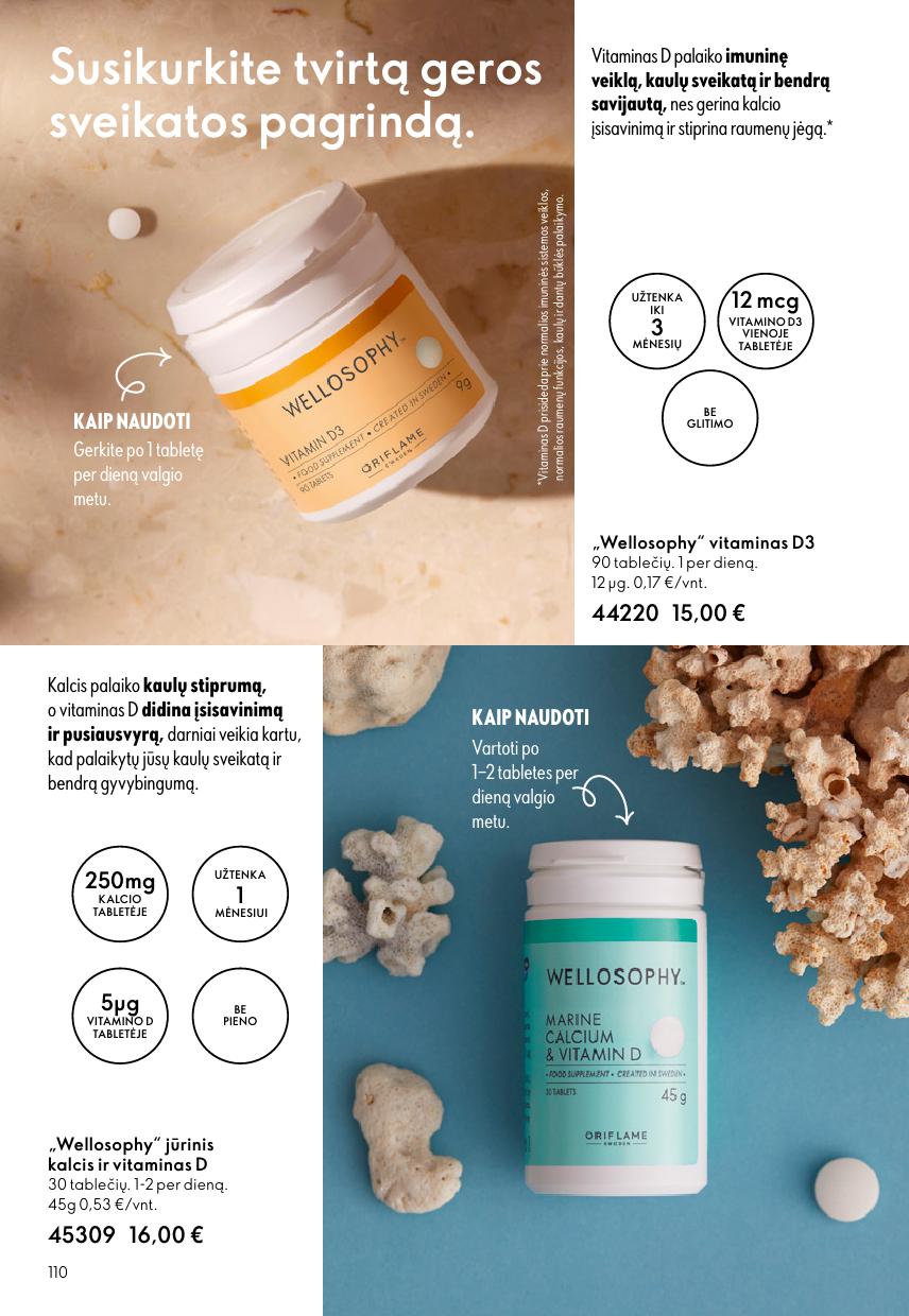 Naujas ORIFLAME katalogas galioja 2026.04.22 - 2026.05.12