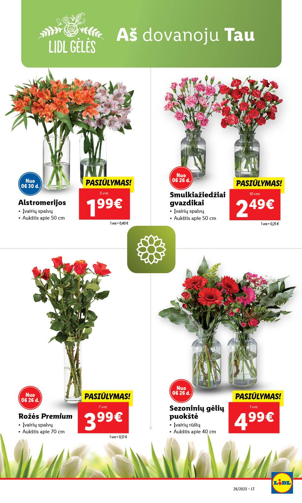 Naujausias LIDL kaininis katalogas 2023.06.26 - 2023.07.02