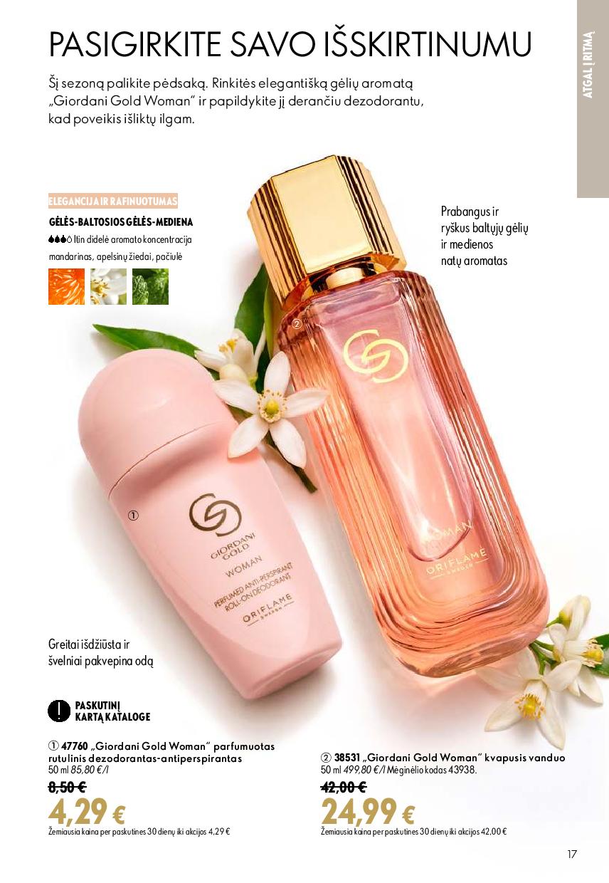 ORIFLAME  katalogas galioja 2026.08.26 - 2026.09.15