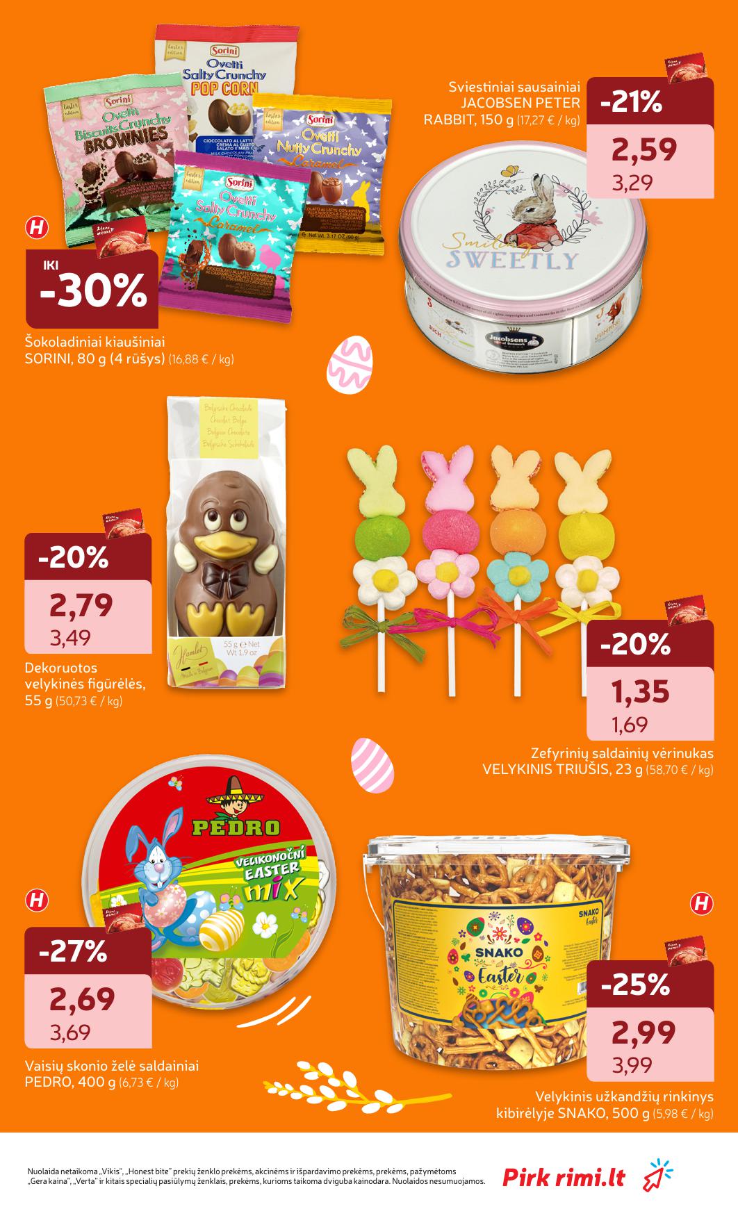 Naujausias RIMI kaininis katalogas 2026.03.10 - 2026.03.16