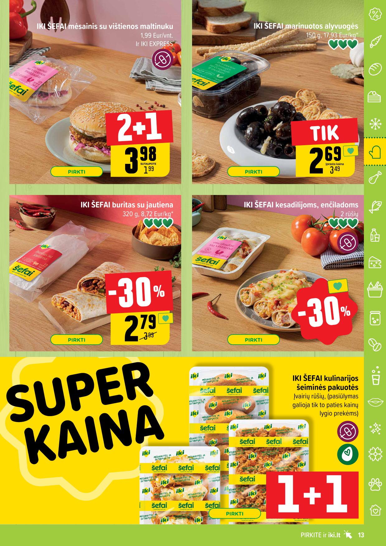 Naujausias IKI kaininis katalogas 2025.02.10 - 2025.02.16