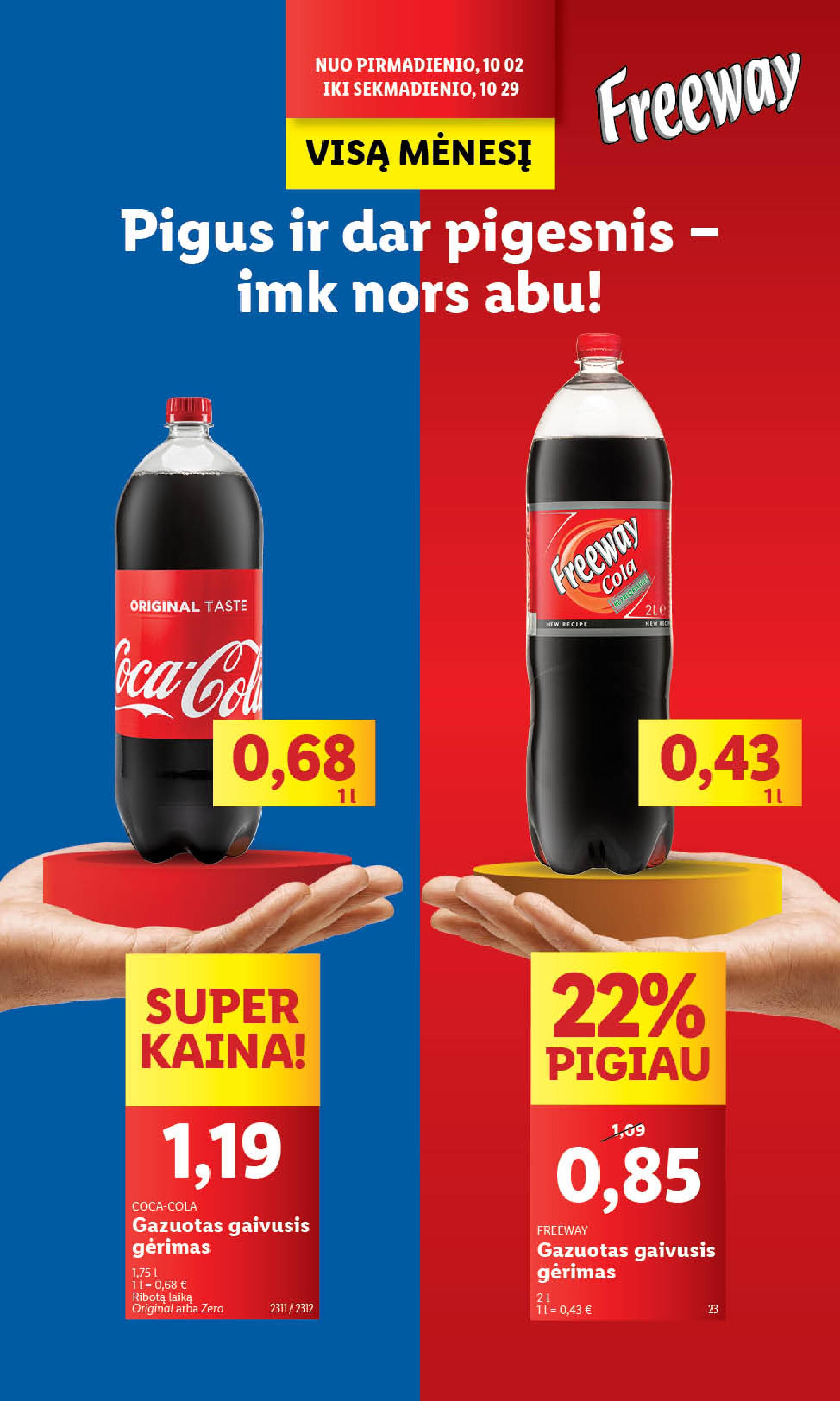 Naujausias LIDL kaininis katalogas 2023.10.02 - 2023.10.08