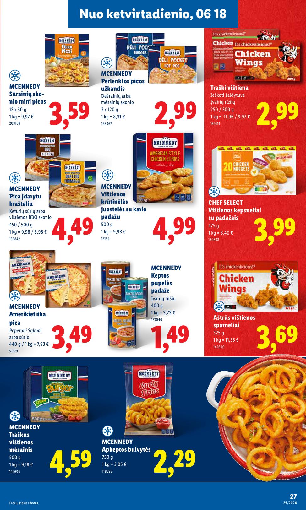 Naujausias LIDL kaininis katalogas 2026.06.15 - 2026.06.21