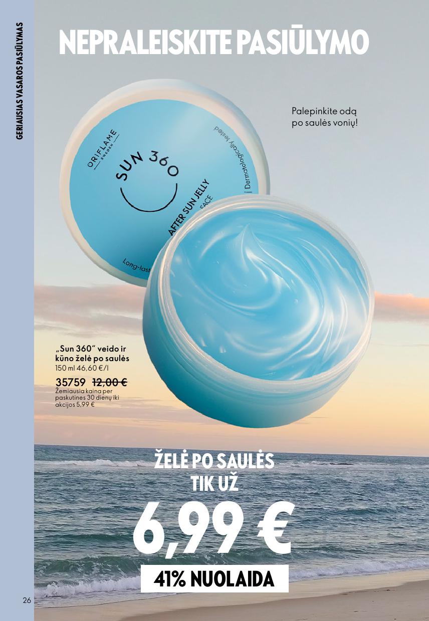 ORIFLAME katalogas galioja 2026.06.03 - 2026.06.23