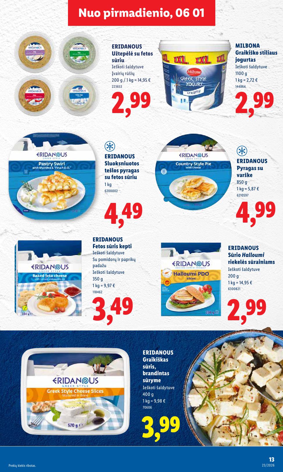 Naujausias LIDL kaininis katalogas 2026.06.01 - 2026.06.07