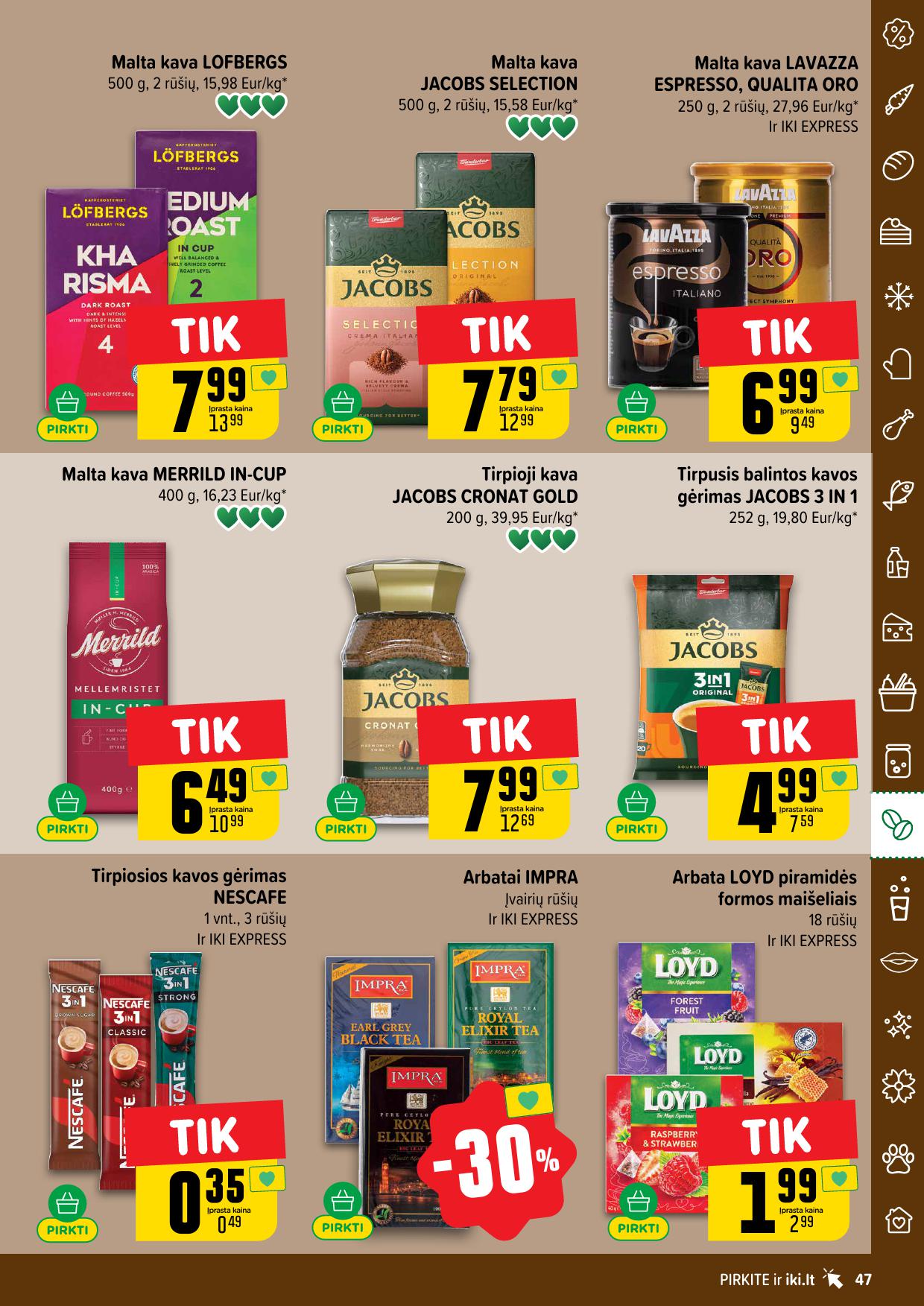 Naujausias IKI kaininis katalogas 2026.02.16 - 2026.02.22