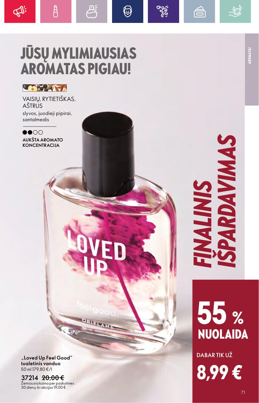 Naujas ORIFLAME katalogas galioja 2023.09.13 - 2023.10.03