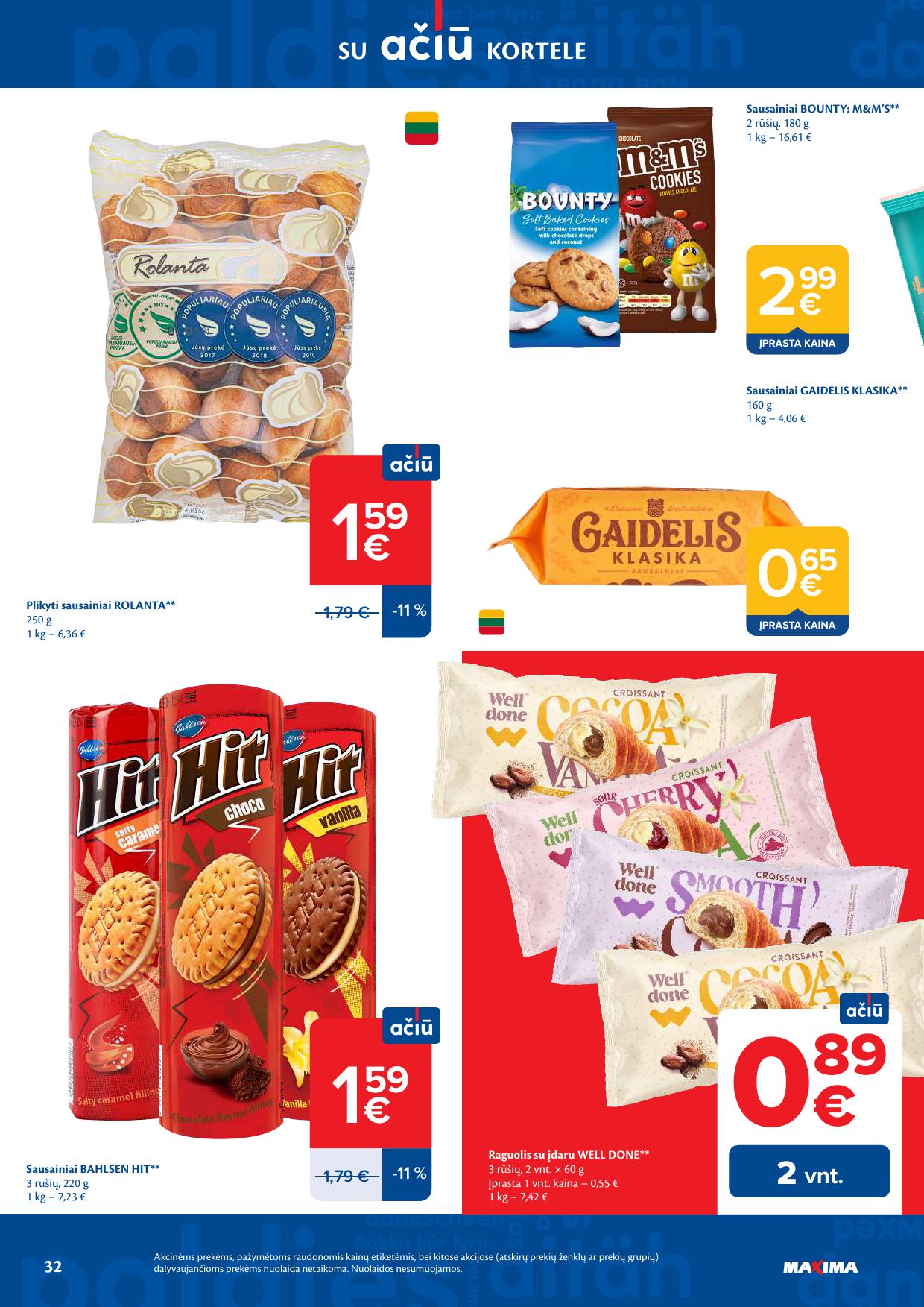Naujausias MAXIMA kaininis katalogas 2026.04.21 - 2026.04.27