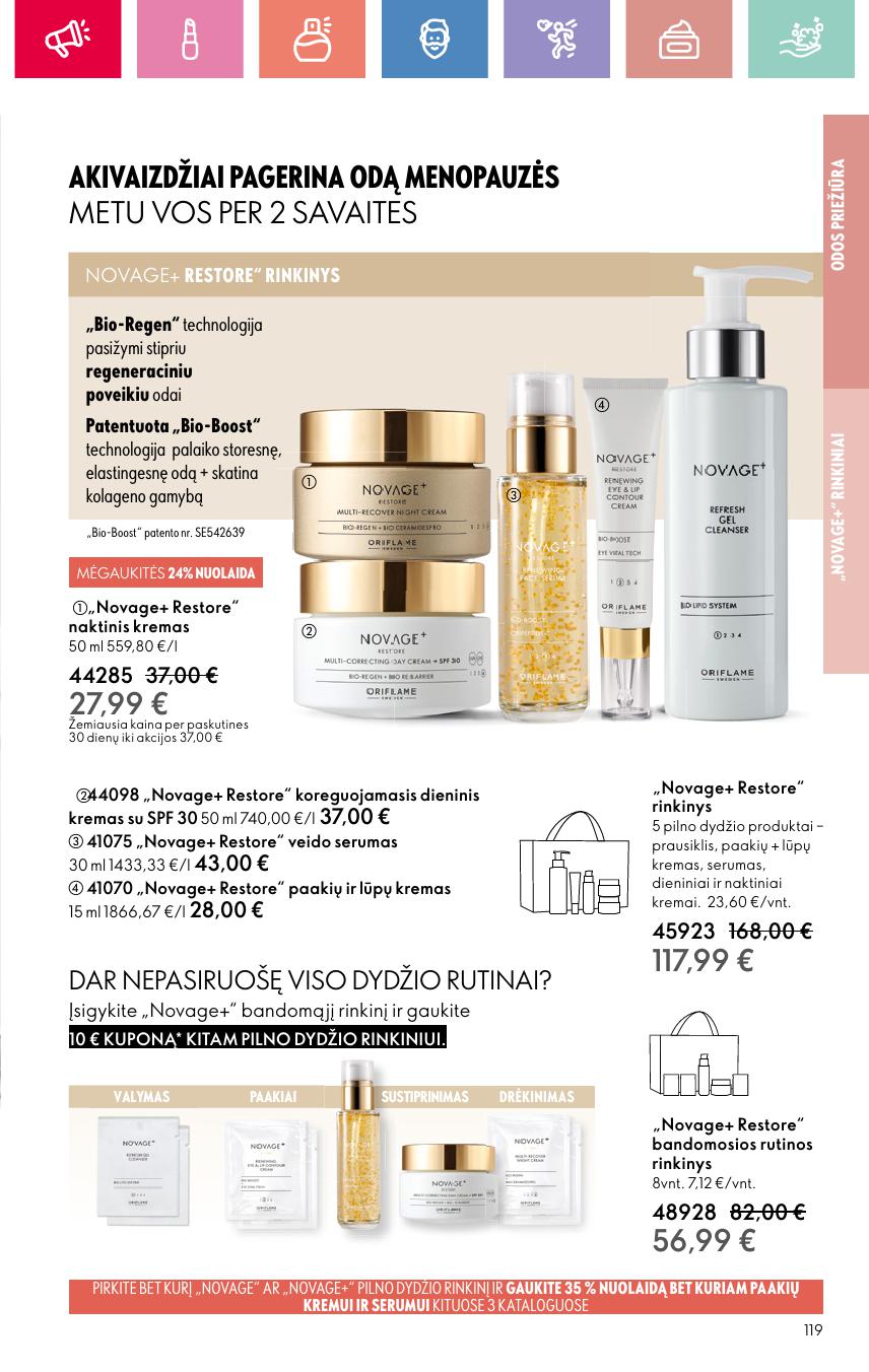 Naujas ORIFLAME katalogas galioja 2025.06.22 - 2025.07.12