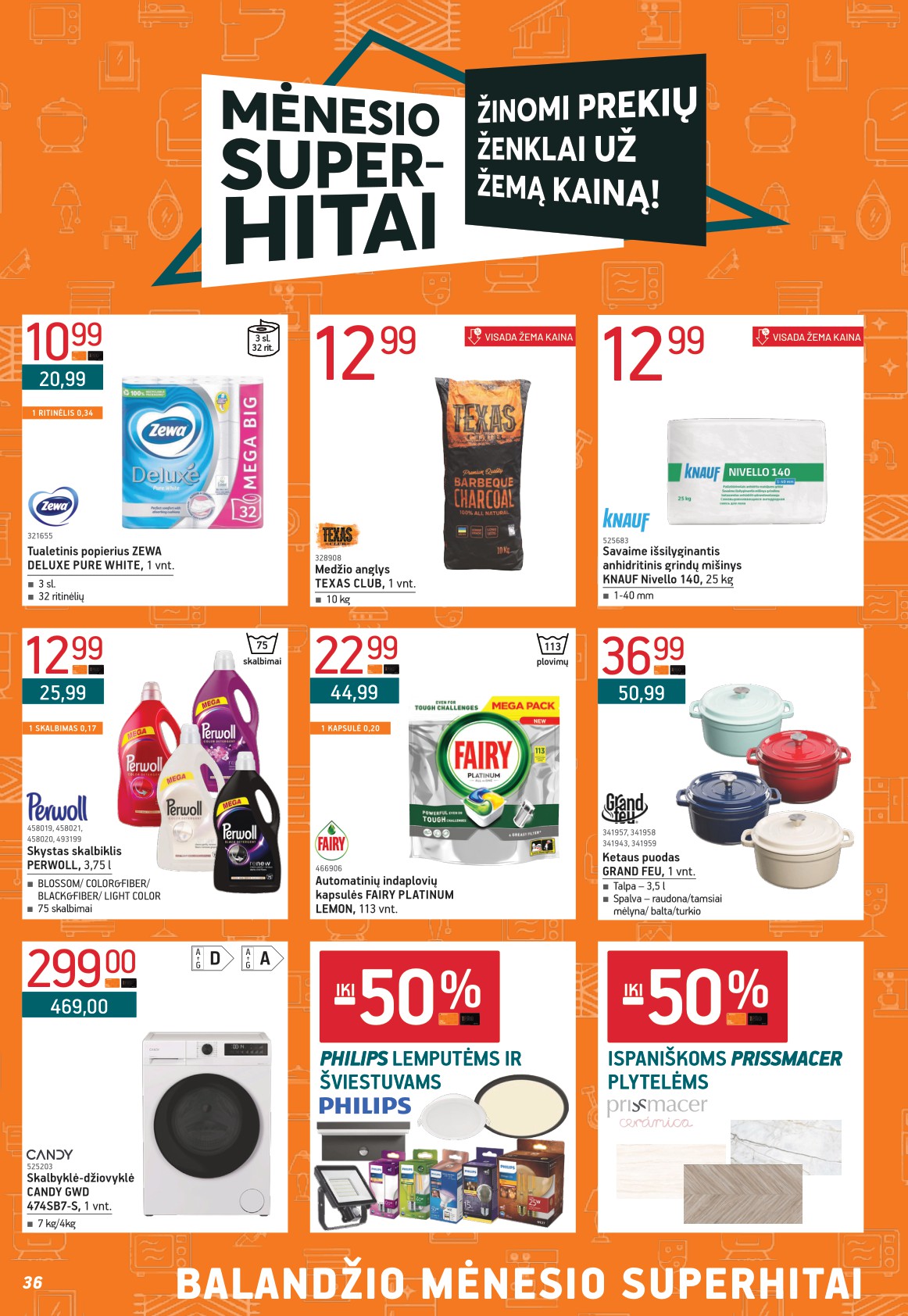 ERMITAŽAS akcijų ir nuolaidų leidinys 2026.04.01 - 2026.05.03