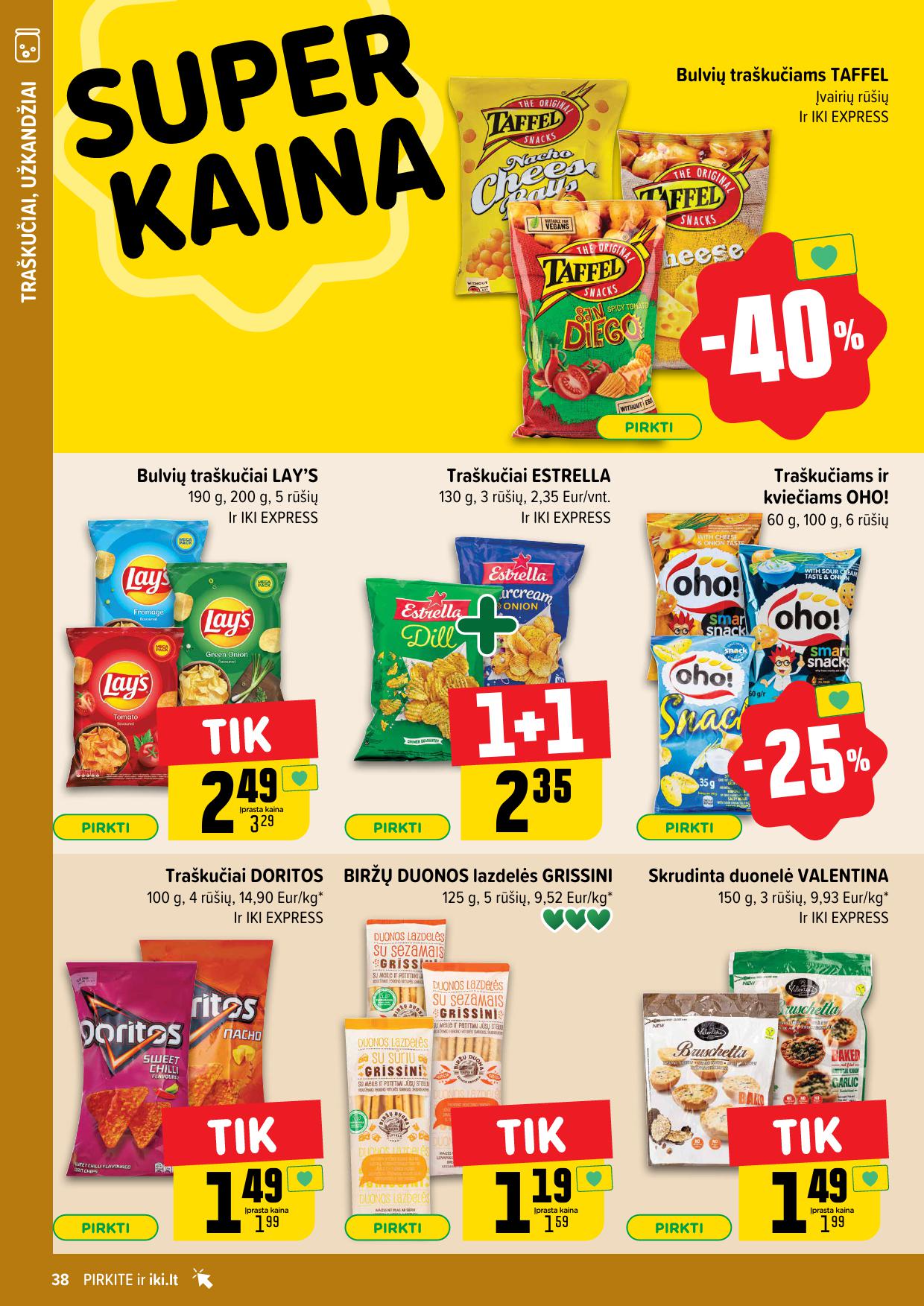Naujausias IKI kaininis katalogas 2025.04.21 - 2025.04.27