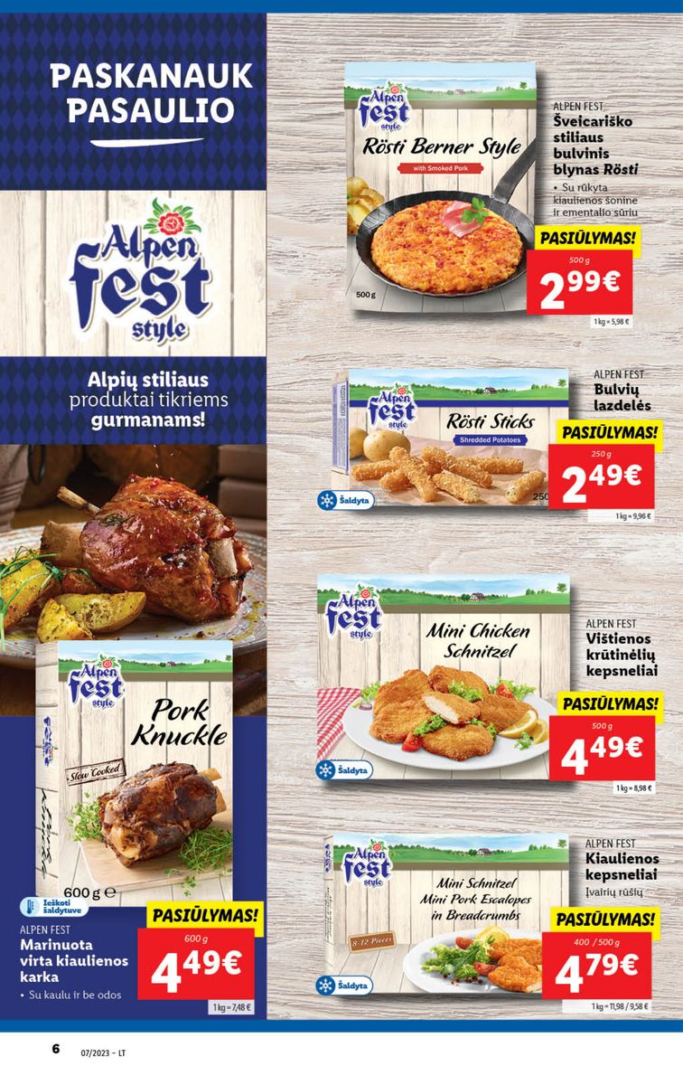 Naujausias LIDL kaininis katalogas 2023.02.13 - 2023.02.19 