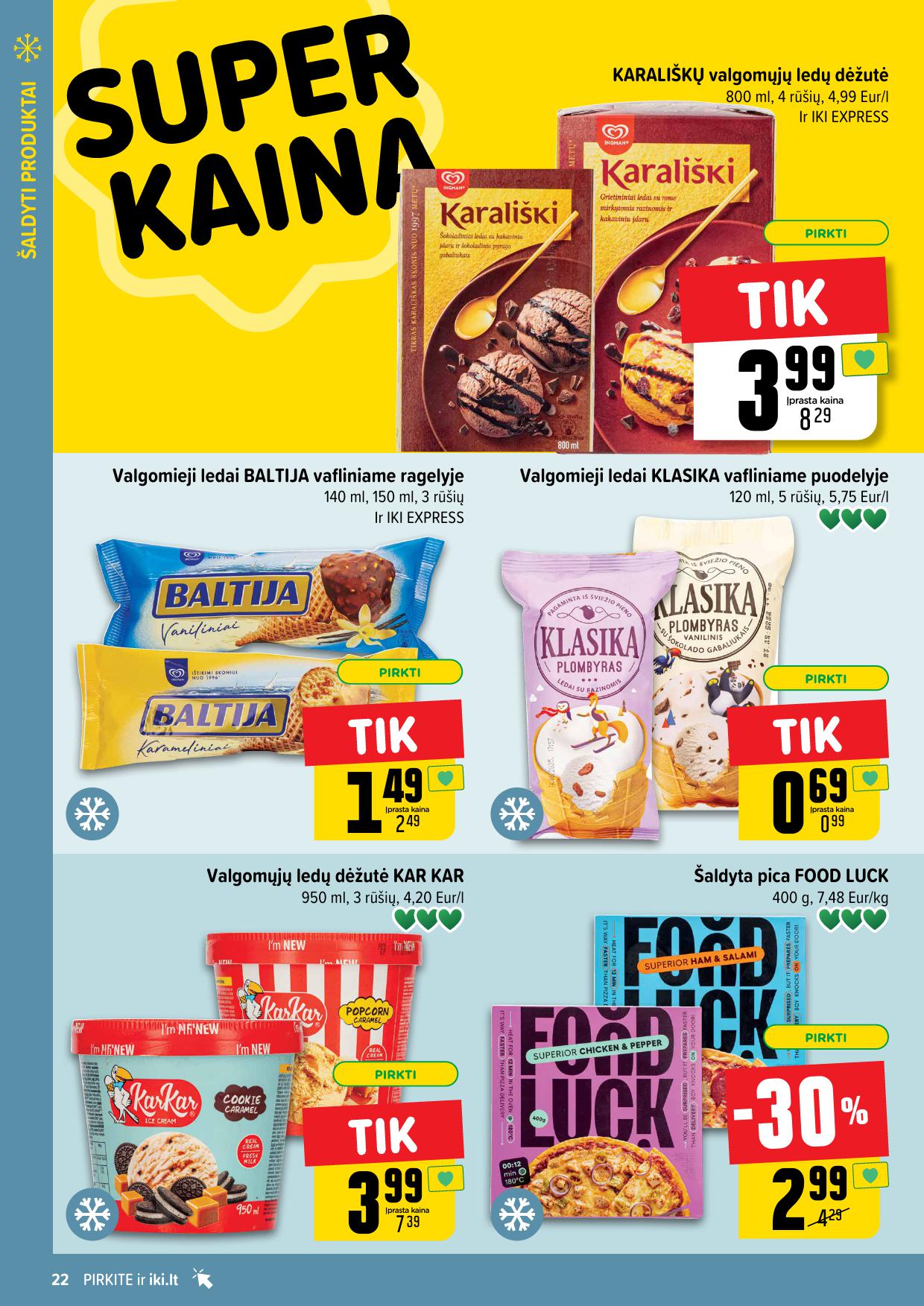 Naujausias IKI kaininis katalogas 2024.03.25 - 2024.03.30