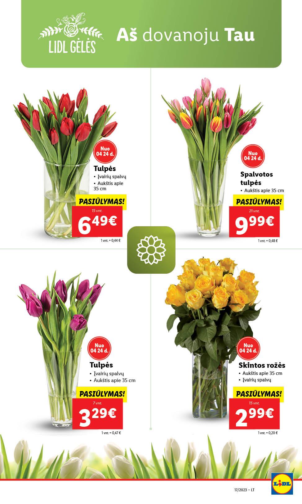 Naujausias LIDL kaininis katalogas 2023.04.24 - 2023.04.30