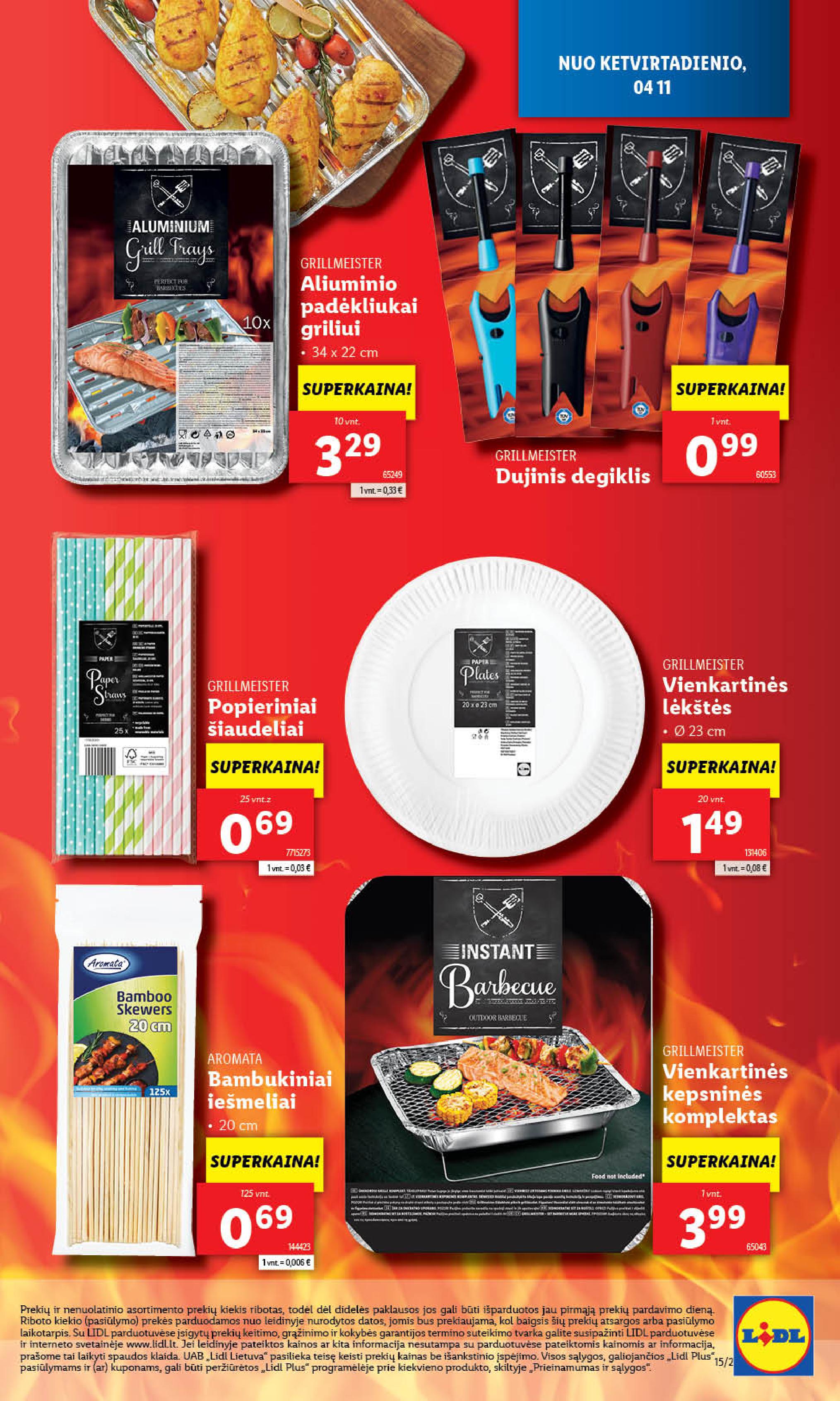 Naujausias LIDL kaininis katalogas 2024.04.08 - 2024.04.14