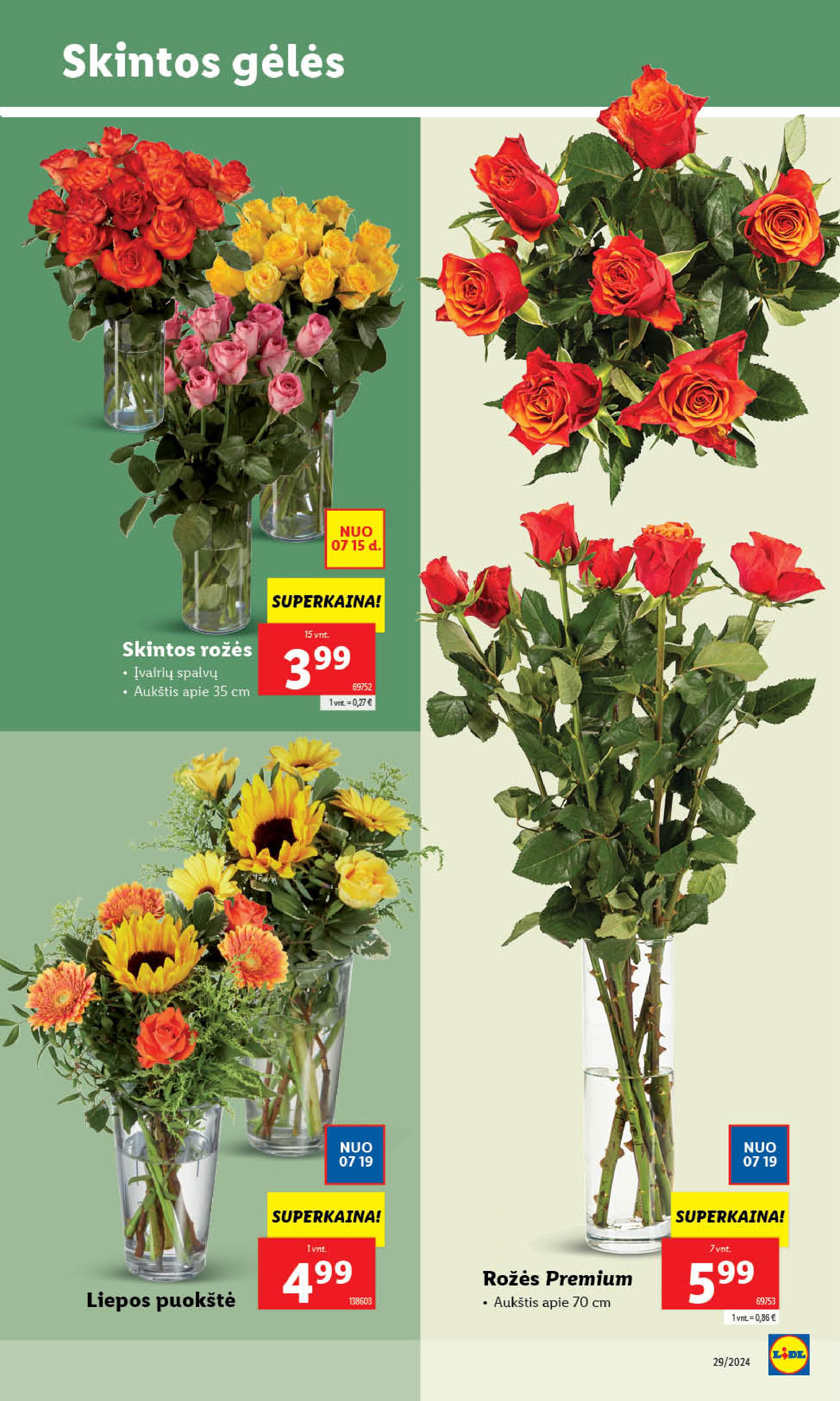 Naujausias LIDL kaininis katalogas 2024.07.15 - 2024.07.21