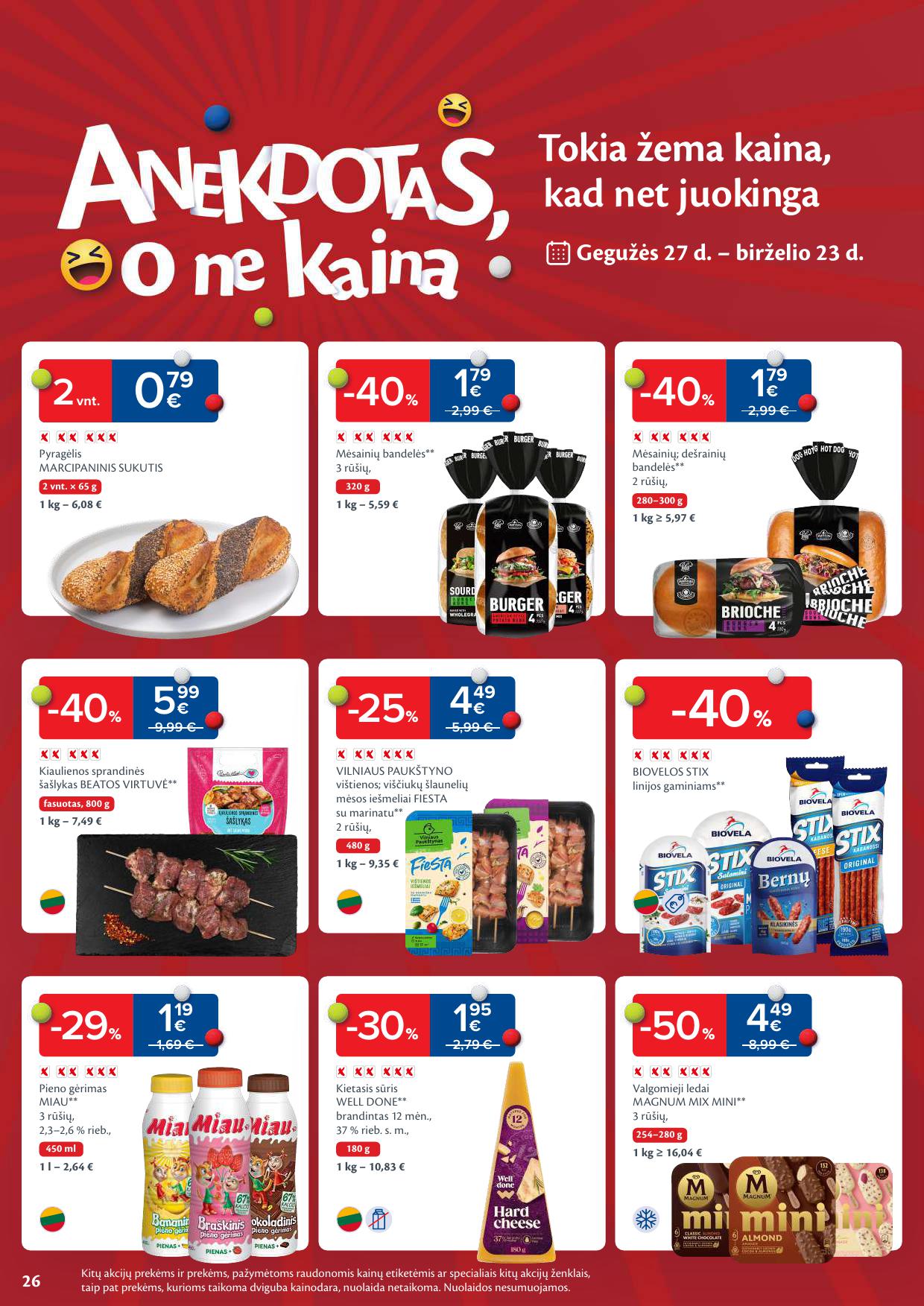 Naujausias MAXIMA kaininis katalogas 2025.06.17 - 2025.06.23