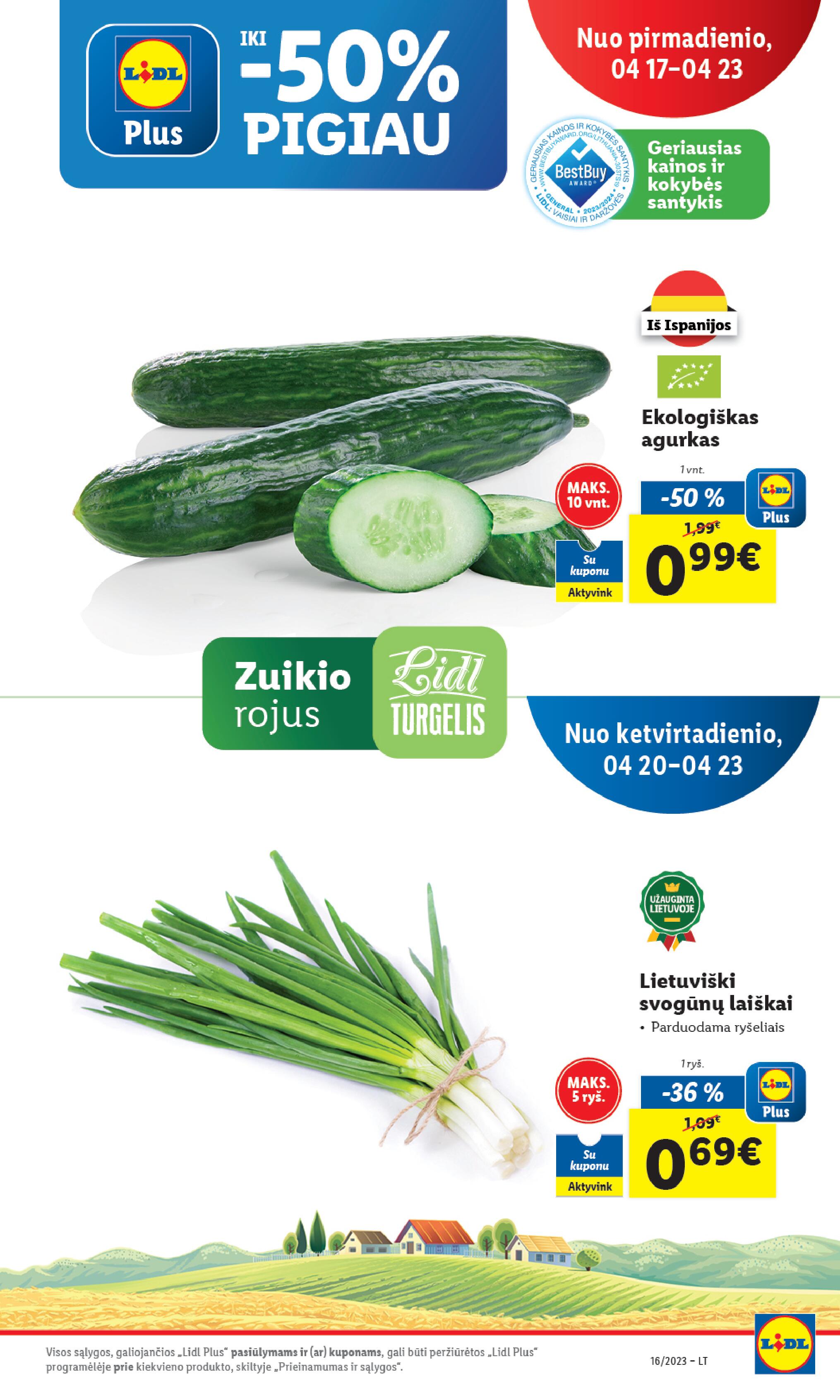 Naujausias LIDL kaininis katalogas 2023.04.17 - 2023.04.23