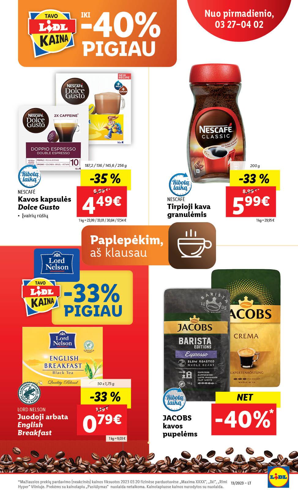 Naujausias LIDL kaininis katalogas 2023.03.16 - 2023.04.02