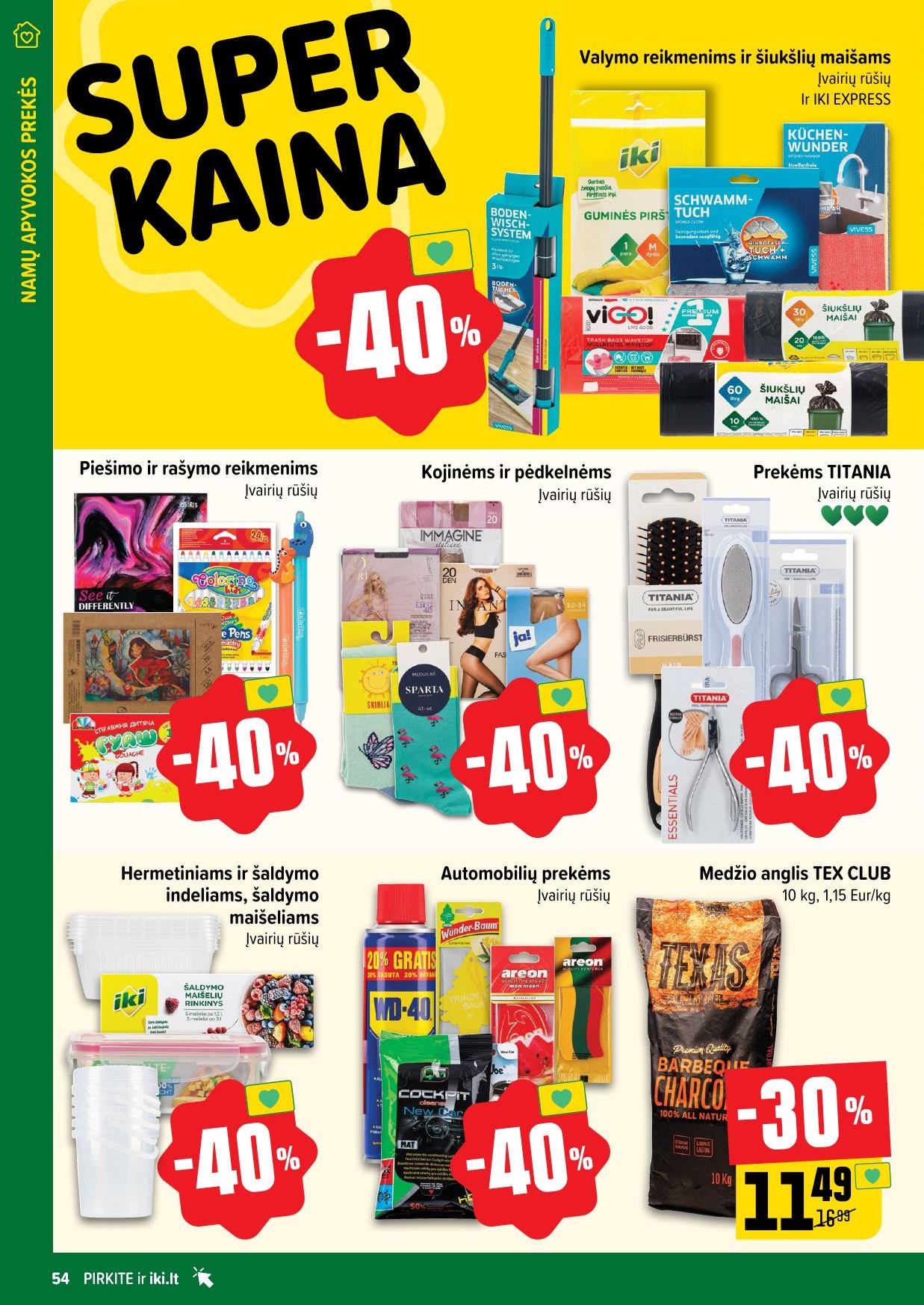 Naujausias IKI kaininis katalogas 2024.07.29 - 2024.08.04