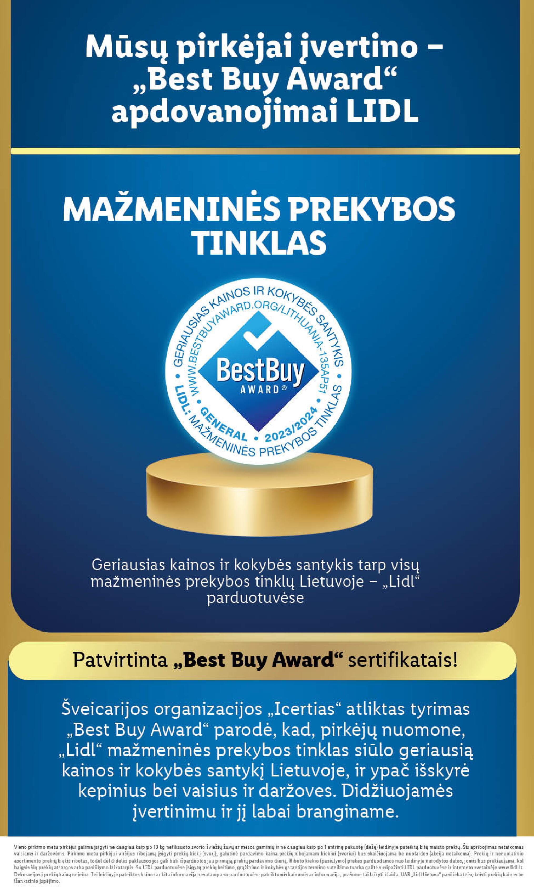 Naujausias LIDL kaininis katalogas 2023.10.16 - 2023.10.22