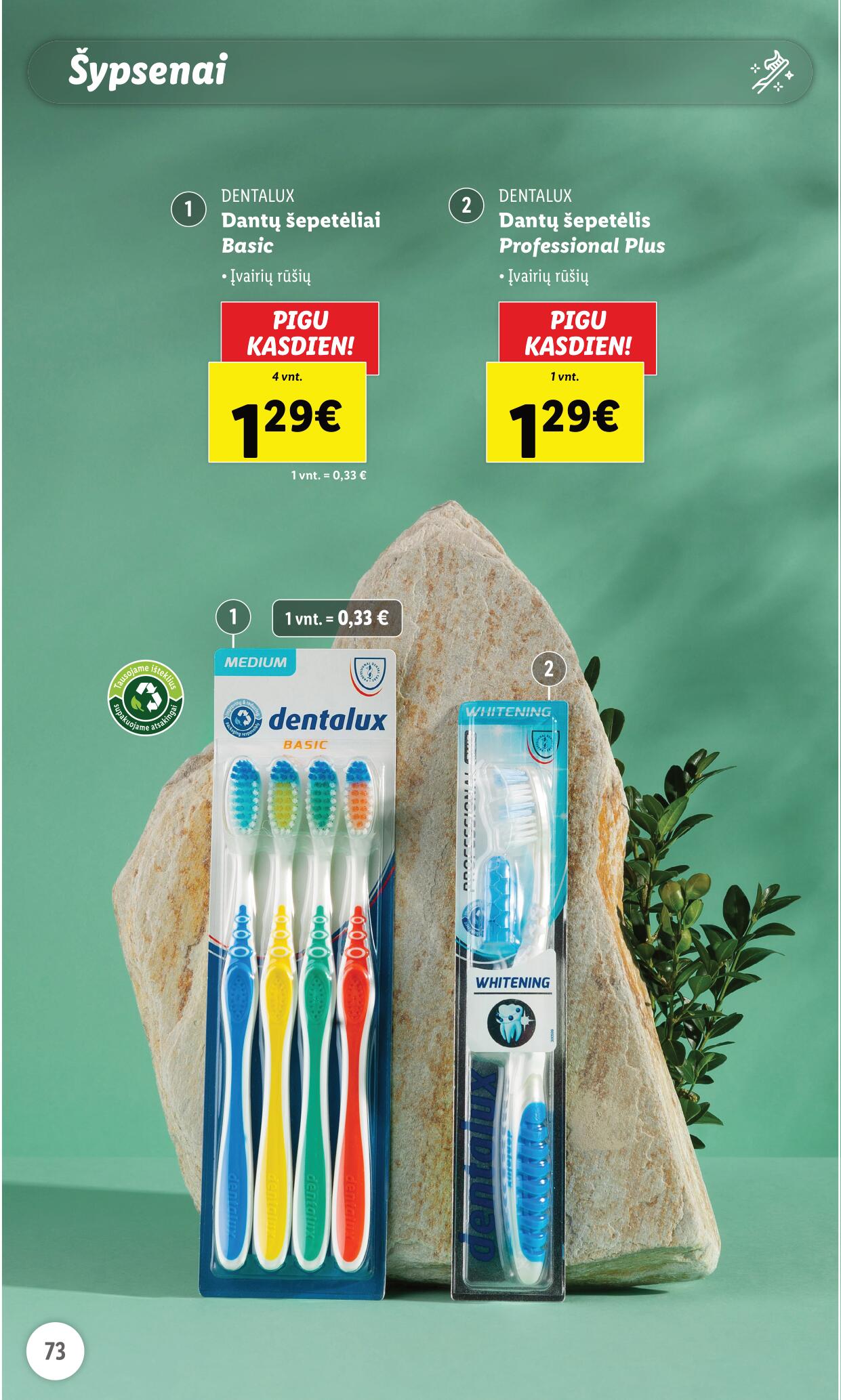 LIDL prekių katalogas "Grožio festivalis" galioja nuo 2023.05.01
