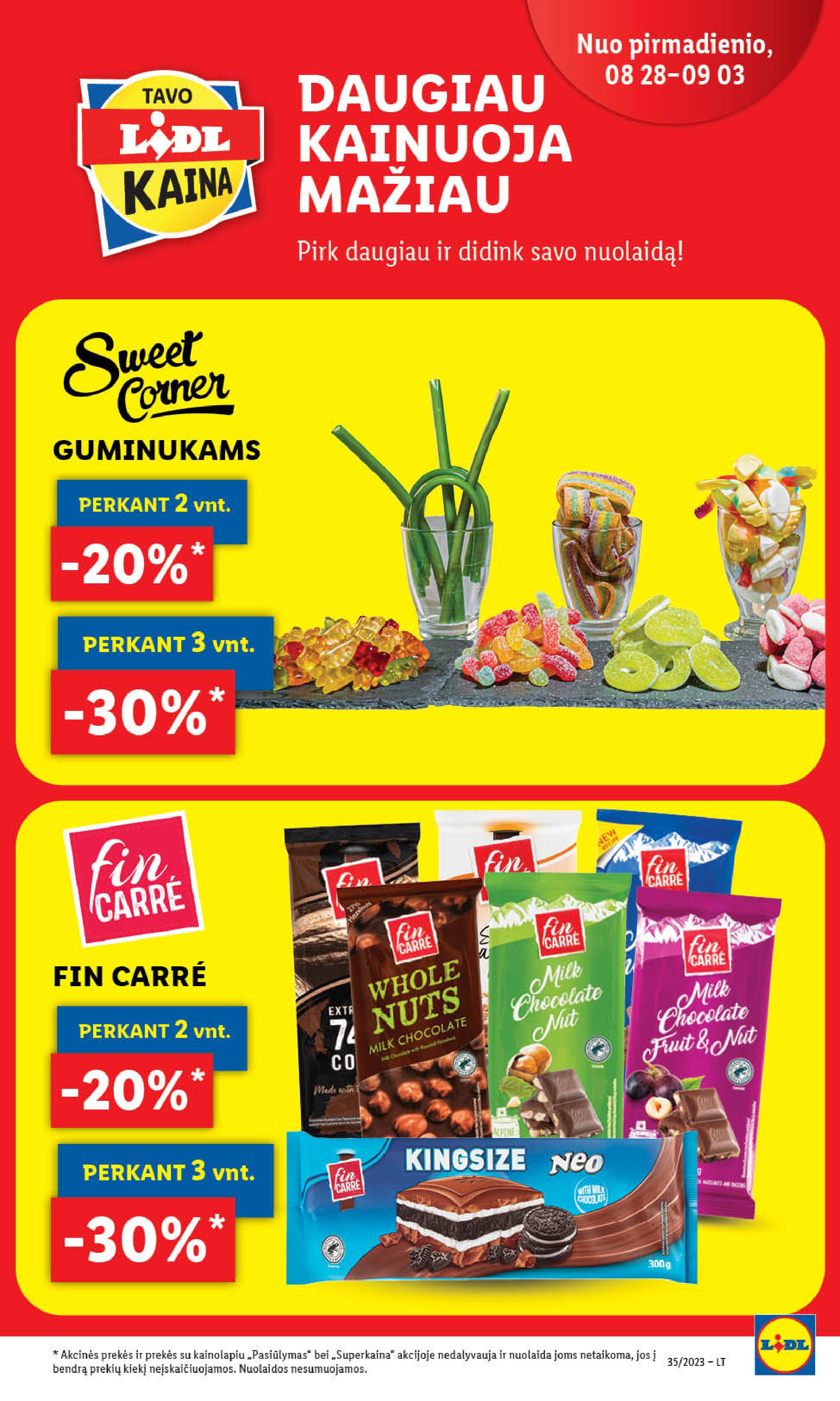 Naujausias LIDL kaininis katalogas 2023.08.28 - 2023.09.03