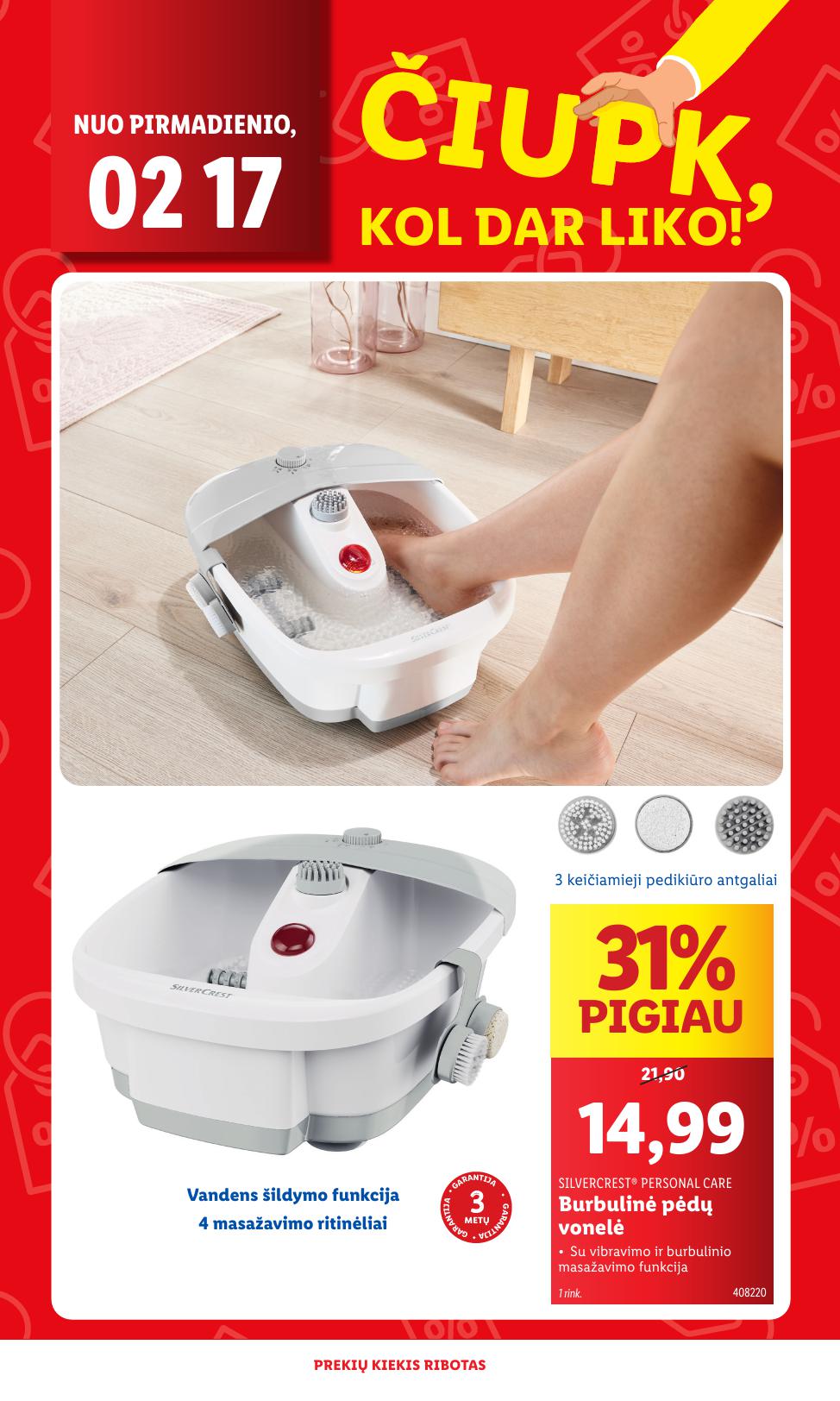 LIDL katalogas "Čiupk, kol dar liko!" galioja nuo 2025.02.17