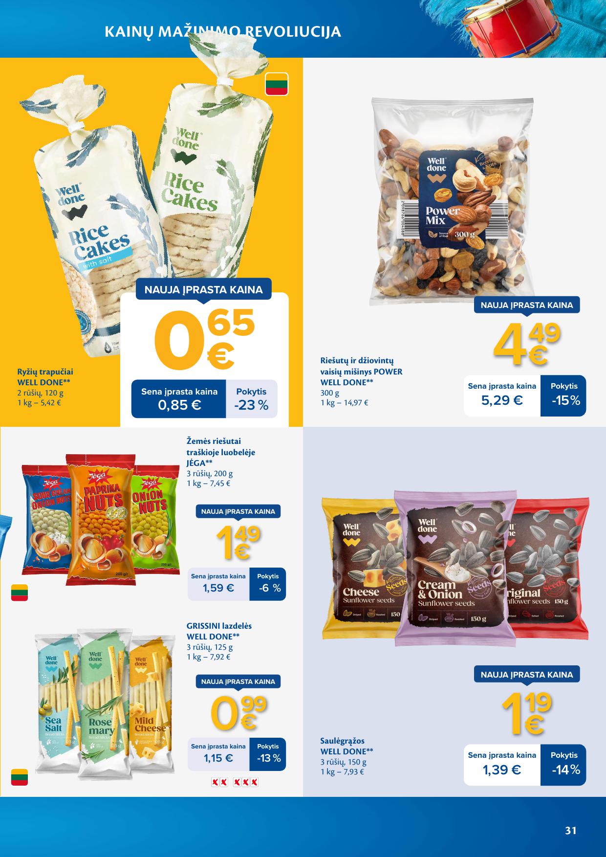 MAXIMA nuolaidų leidinys "Kainų mažinimo revoliucija"