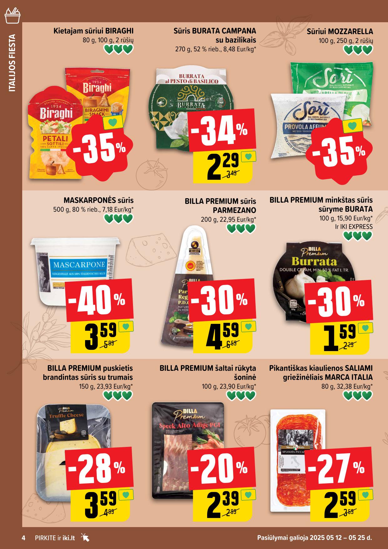 IKI katalogas "Italijos fiesta"