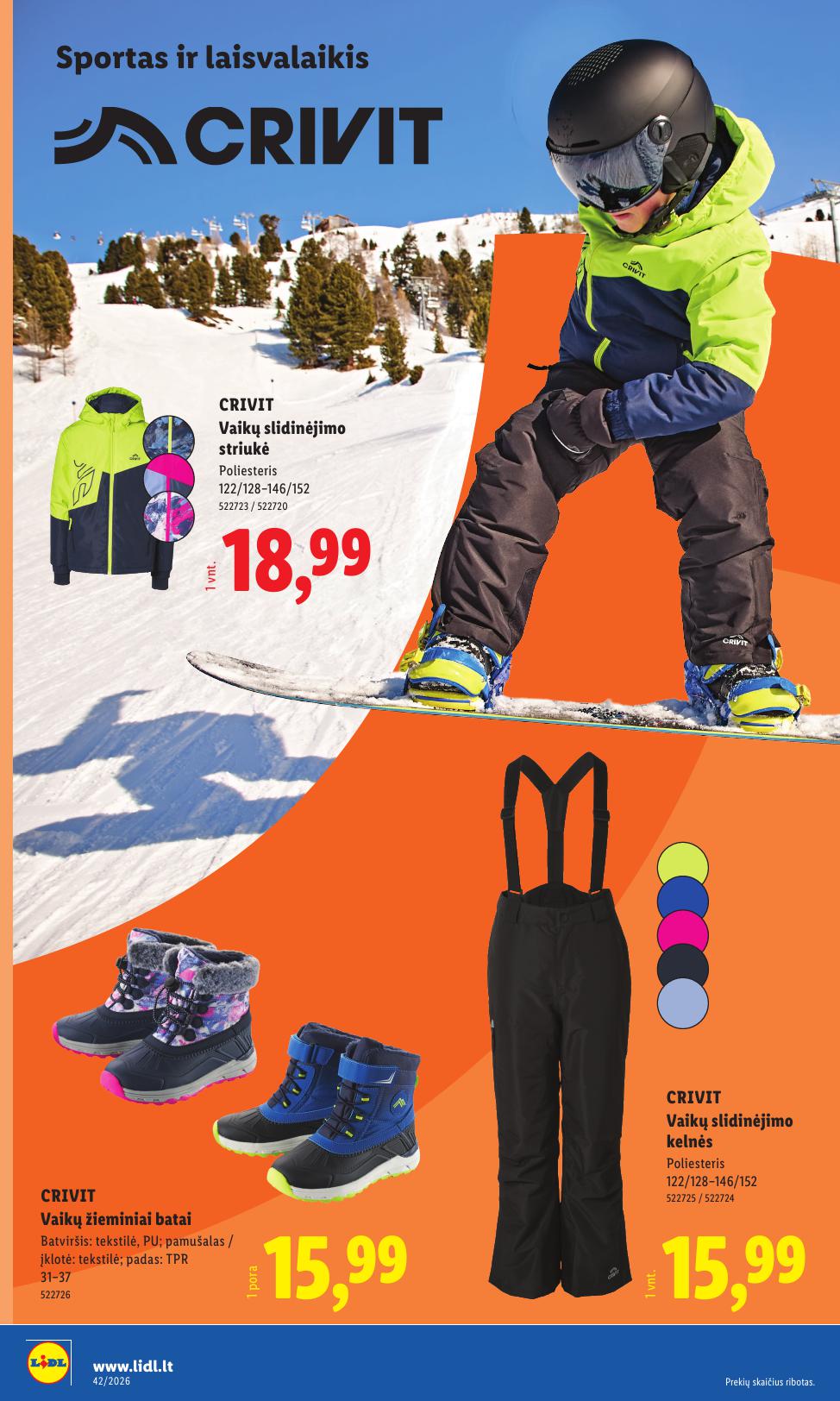 LIDL ne maisto prekių leidinys 2026.10.12 - 2026.10.18