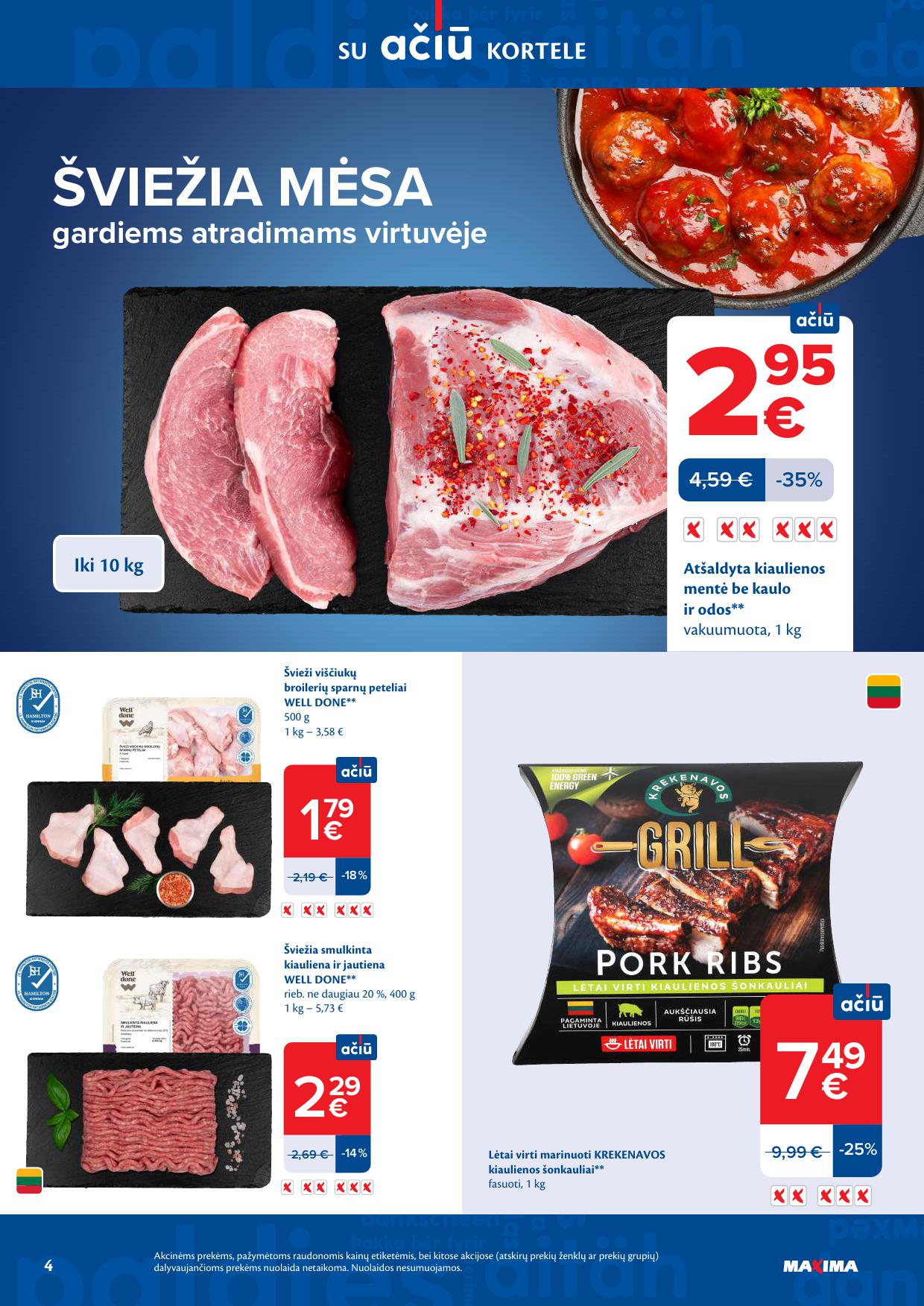 MAXIMA akcijų ir nuolaidų leidinys Nr.10 2026.03.03 - 2026.03.09