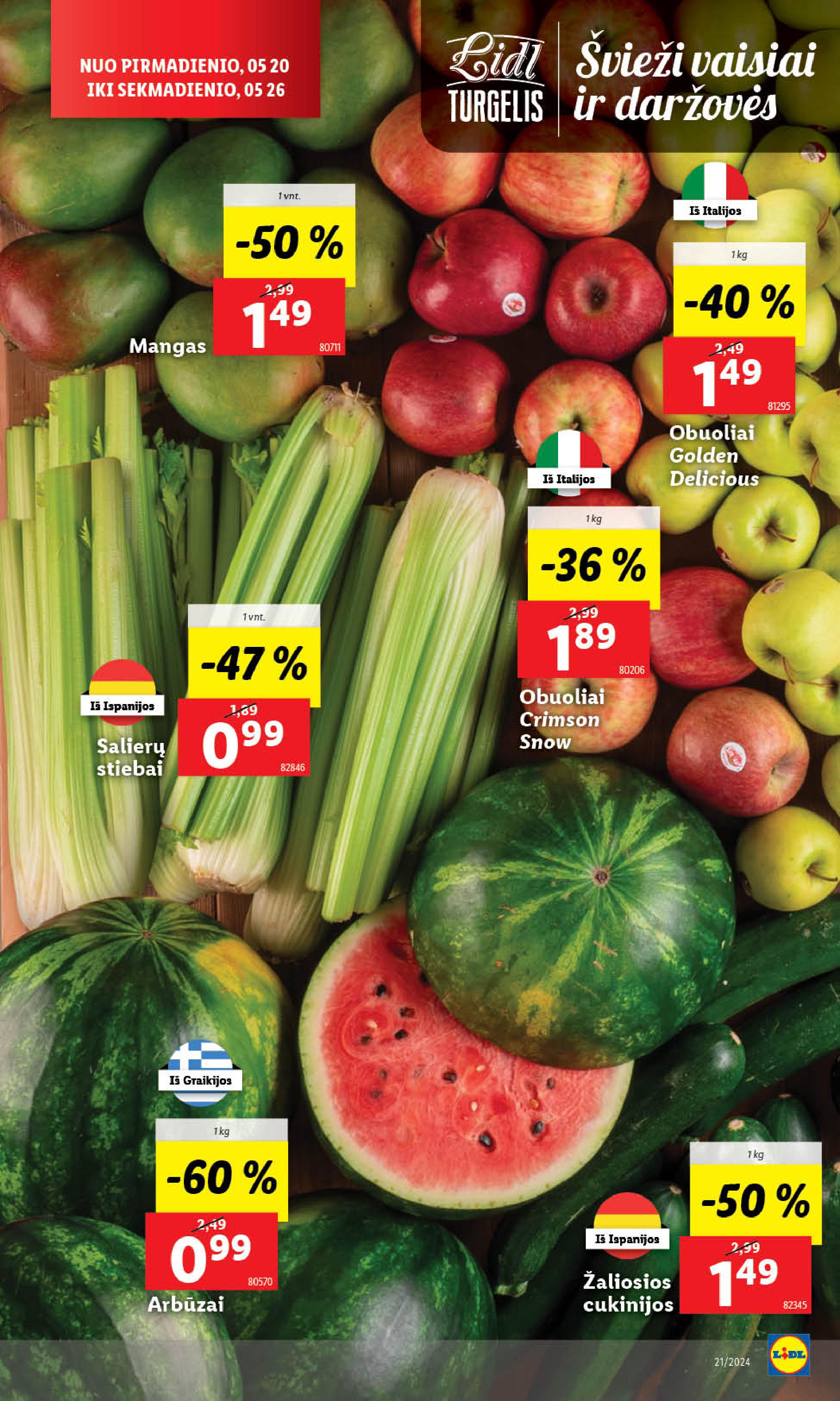 Naujausias LIDL kaininis katalogas 2024.05.20 - 2024.05.26