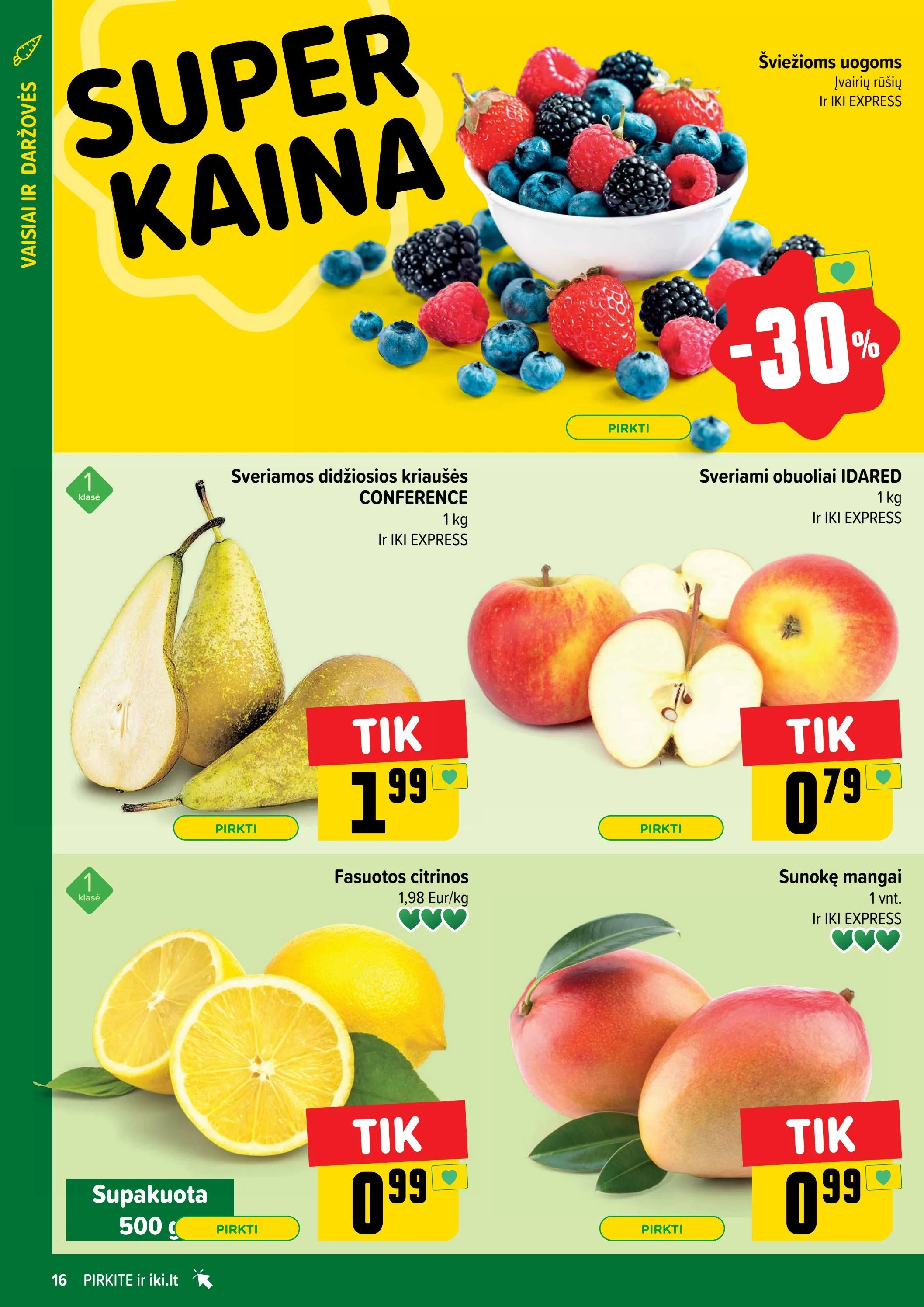 Naujausias IKI kaininis katalogas 2024.06.17 - 2024.06.23