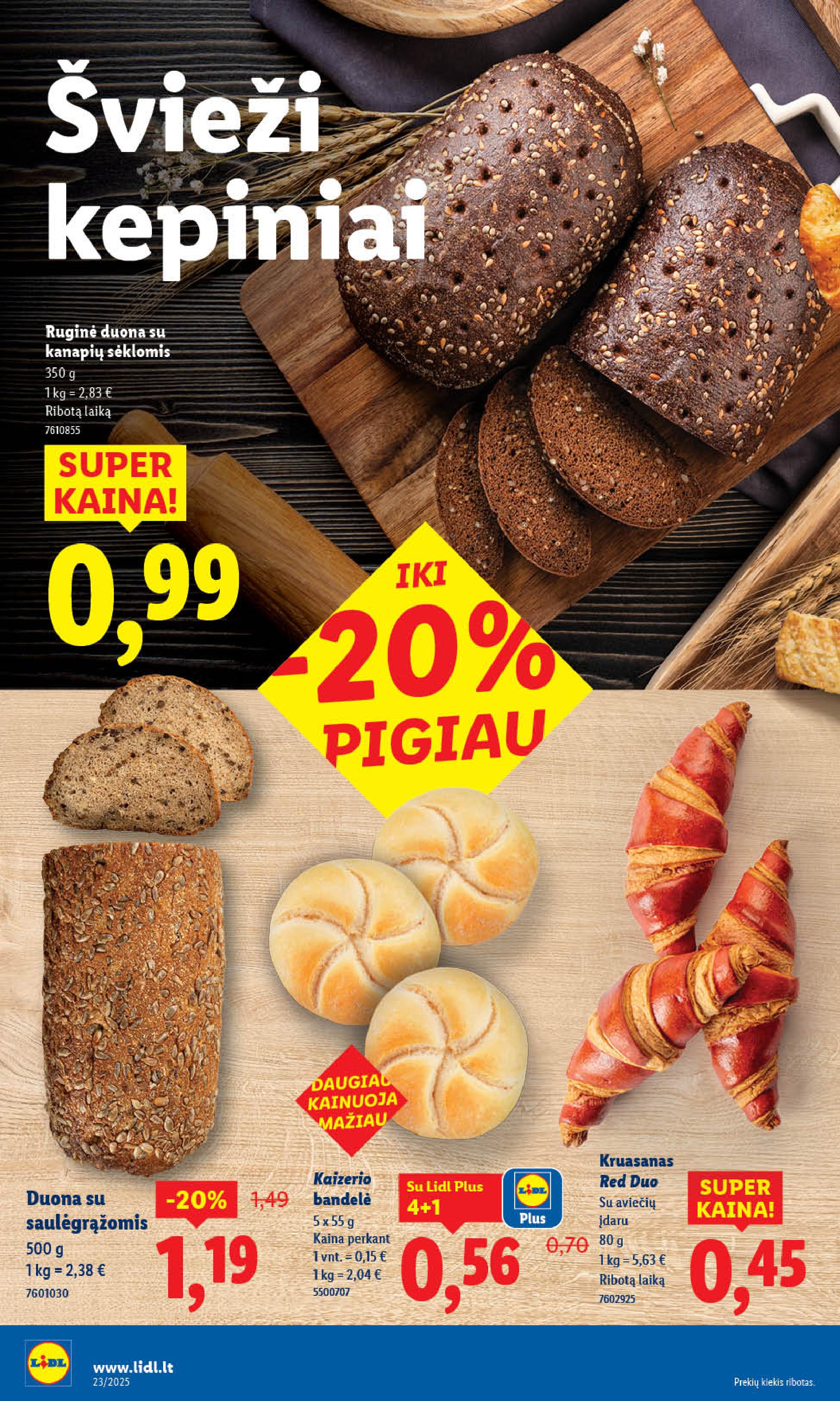 Naujausias LIDL kaininis katalogas 2025.06.02 - 2025.06.08