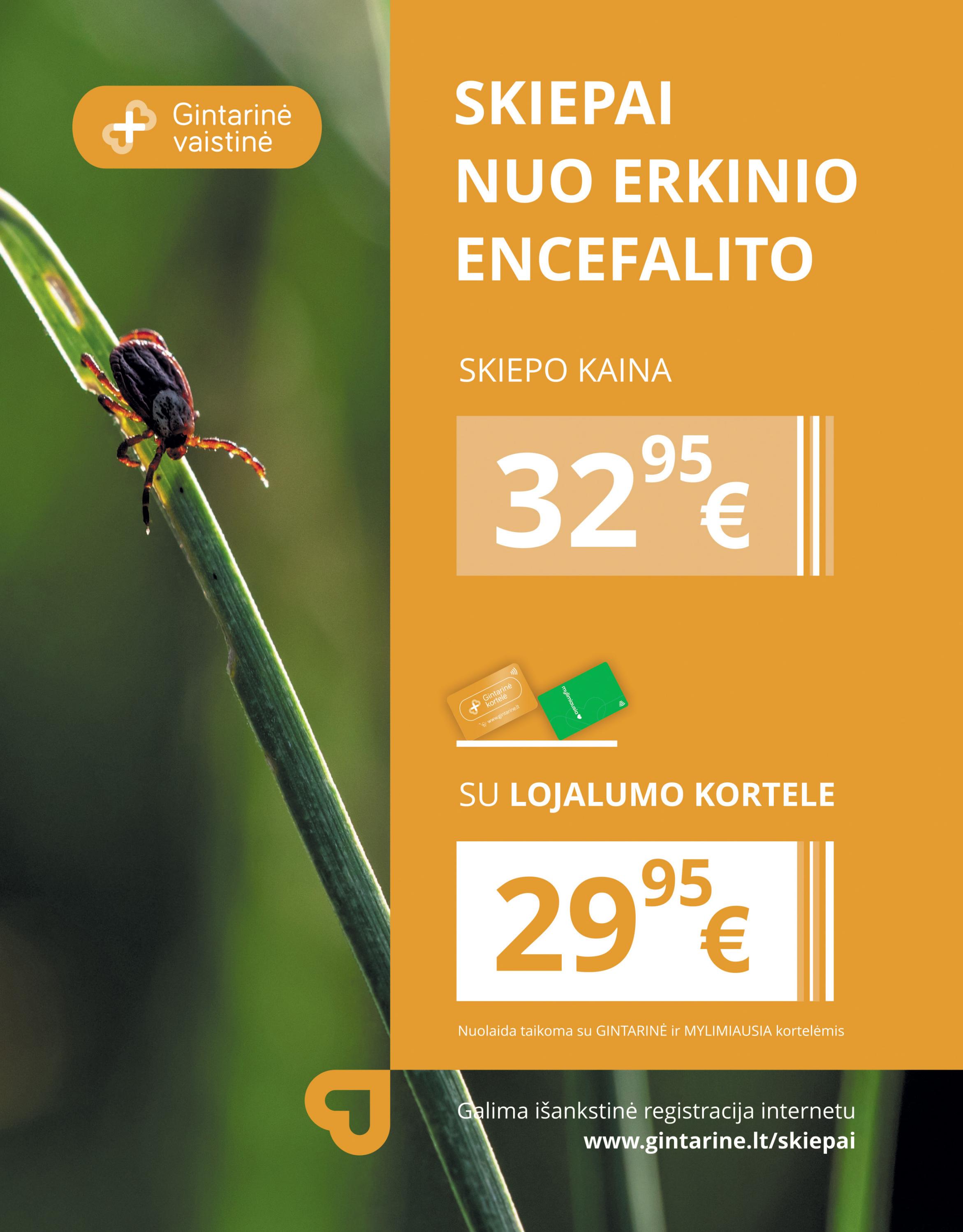 GINTARINĖS vaistinės akcijų ir nuolaidų leidinys 2023.06.01 - 2023.06.30