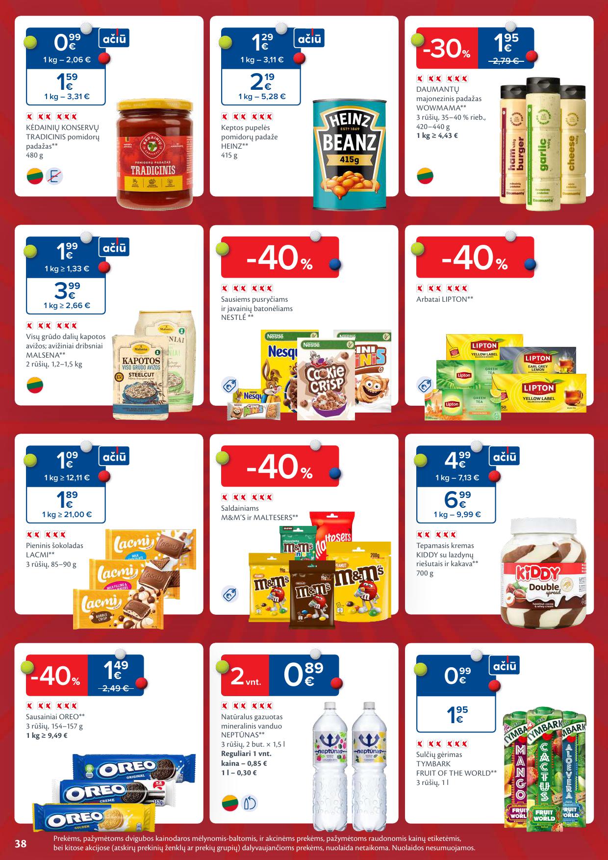 Naujausias MAXIMA kaininis katalogas 2026.01.13 - 2026.01.19