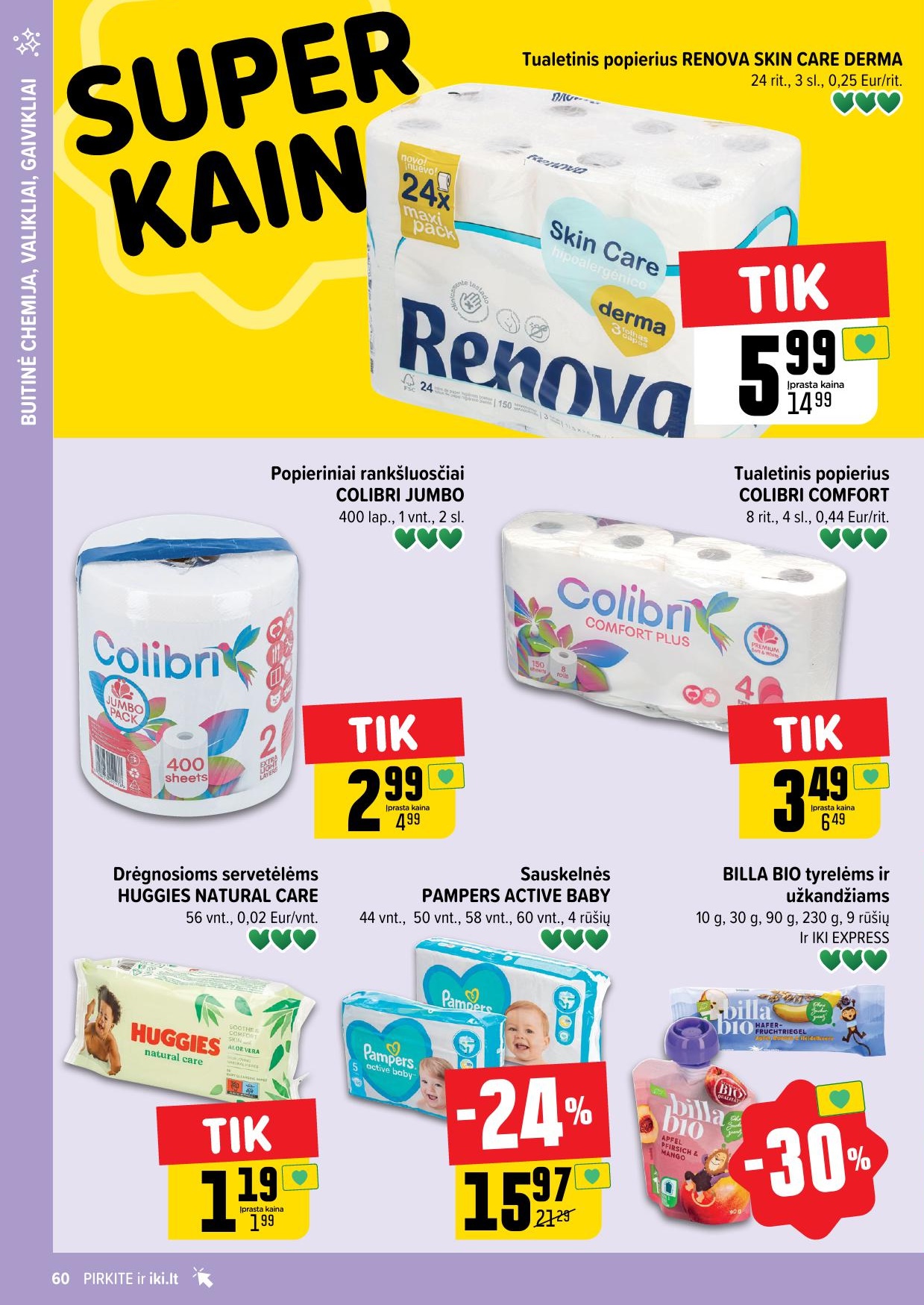 Naujausias IKI kaininis katalogas 2024.03.11 - 2024.03.17